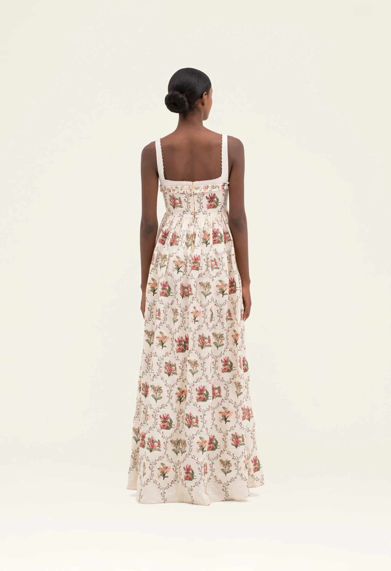 Barbara Orquidea Maxi Dress - miniatura 4