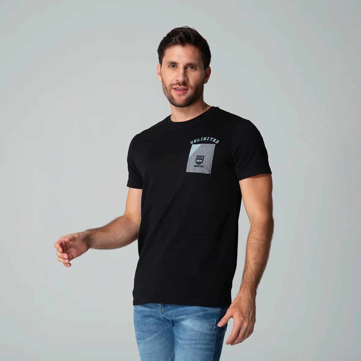 Camiseta Slim Cuello Redondo Unlimited - miniatura 1
