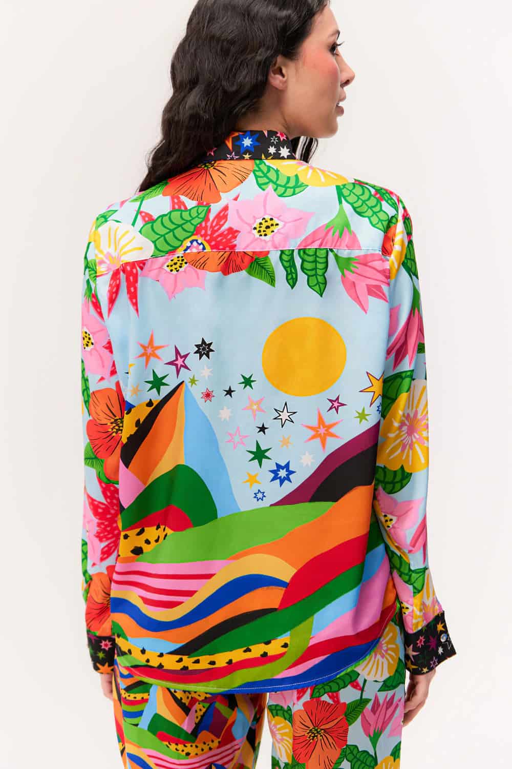 Camisa Manga Larga Unisex / Estampado Altiplano - miniatura 3