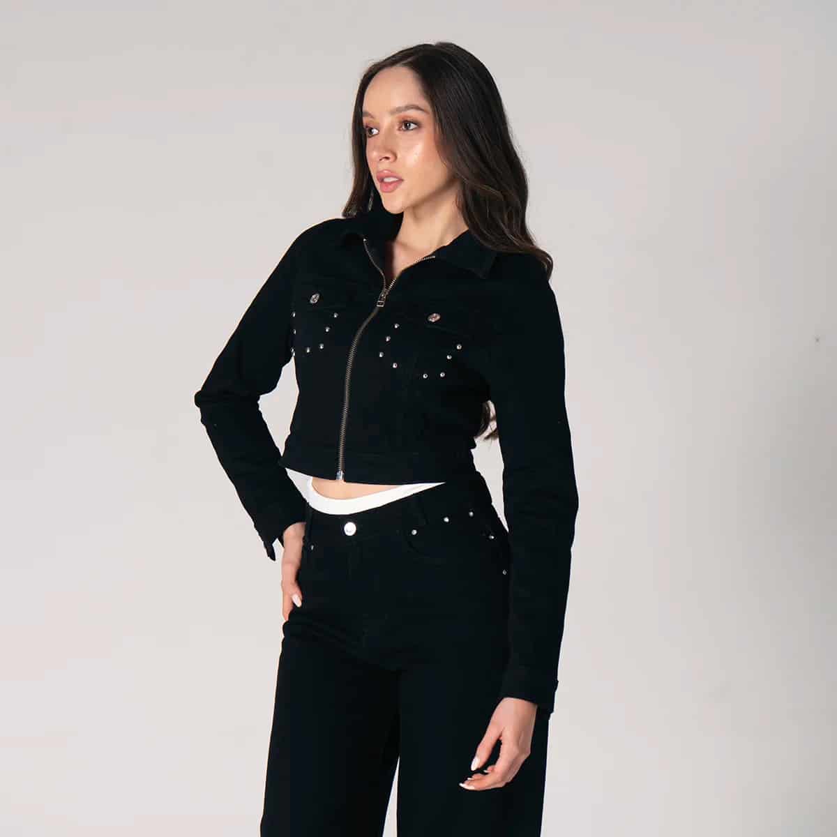 Chaqueta Denim Slim Glam - miniatura 3
