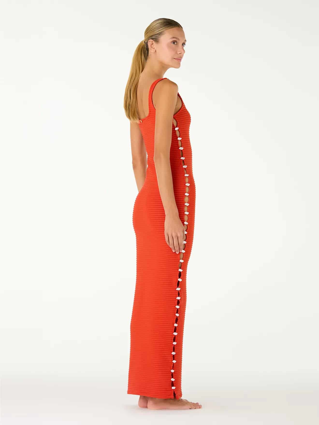 Vestido Awa Shell Red - miniatura 5