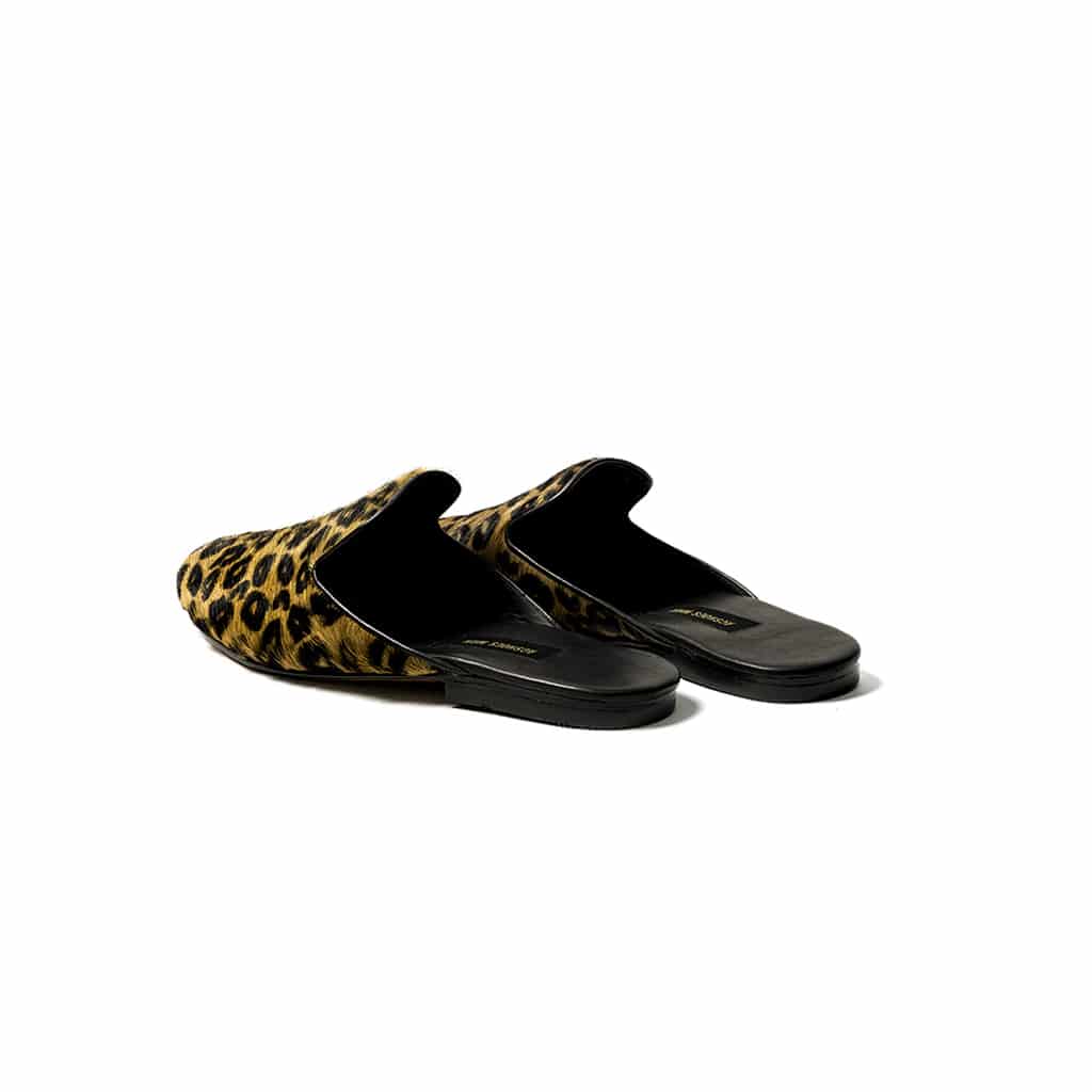 Animal print tigrillo mules - miniatura 3