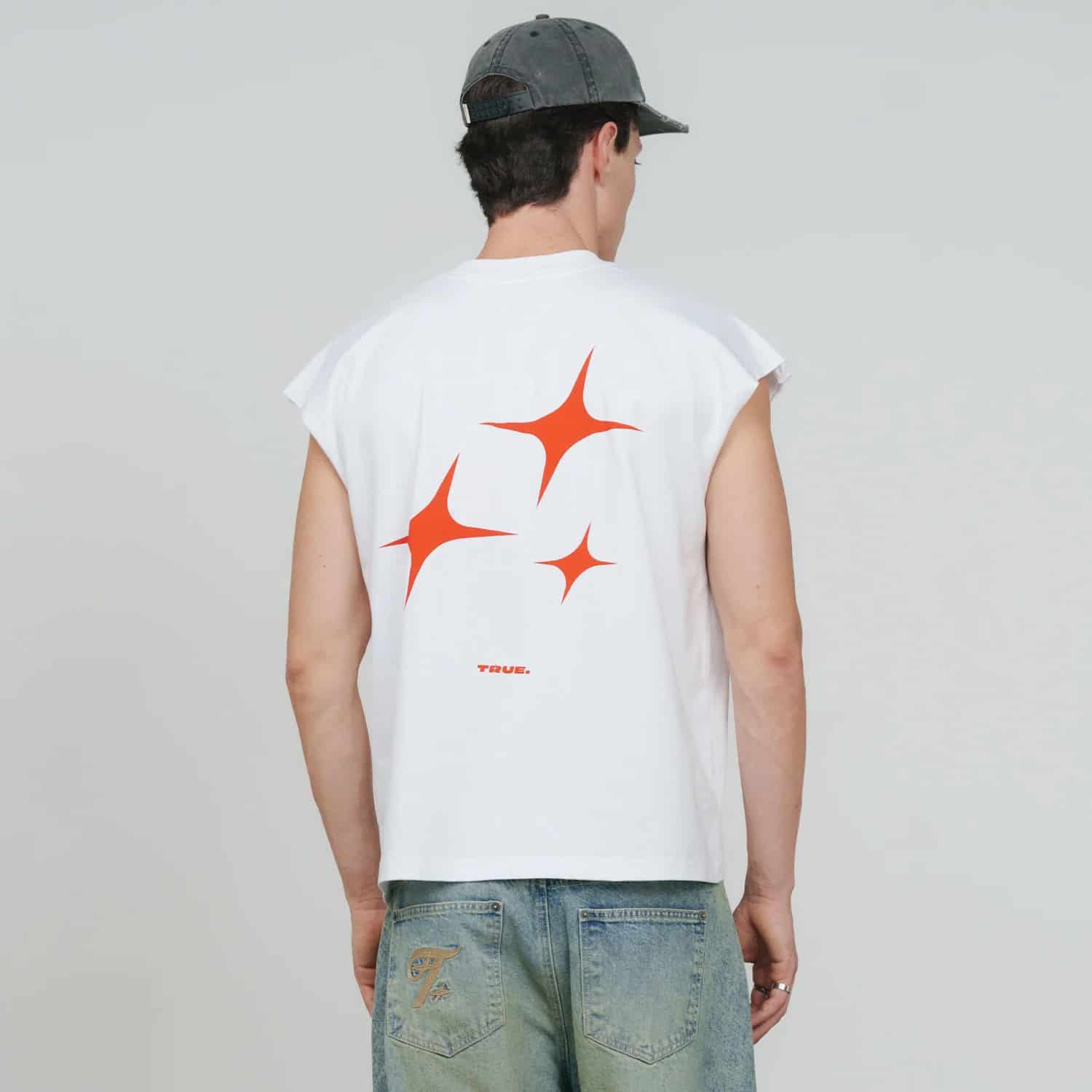 Intuition Sleeveless Tee - White - miniatura 7