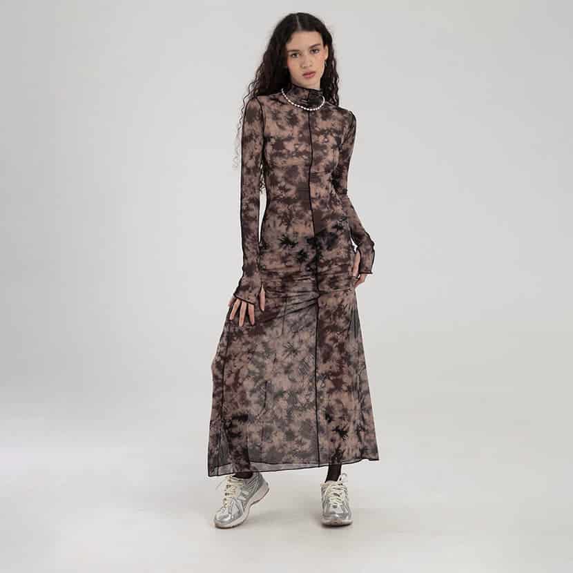 ROMA MESH DRESS - miniatura 1