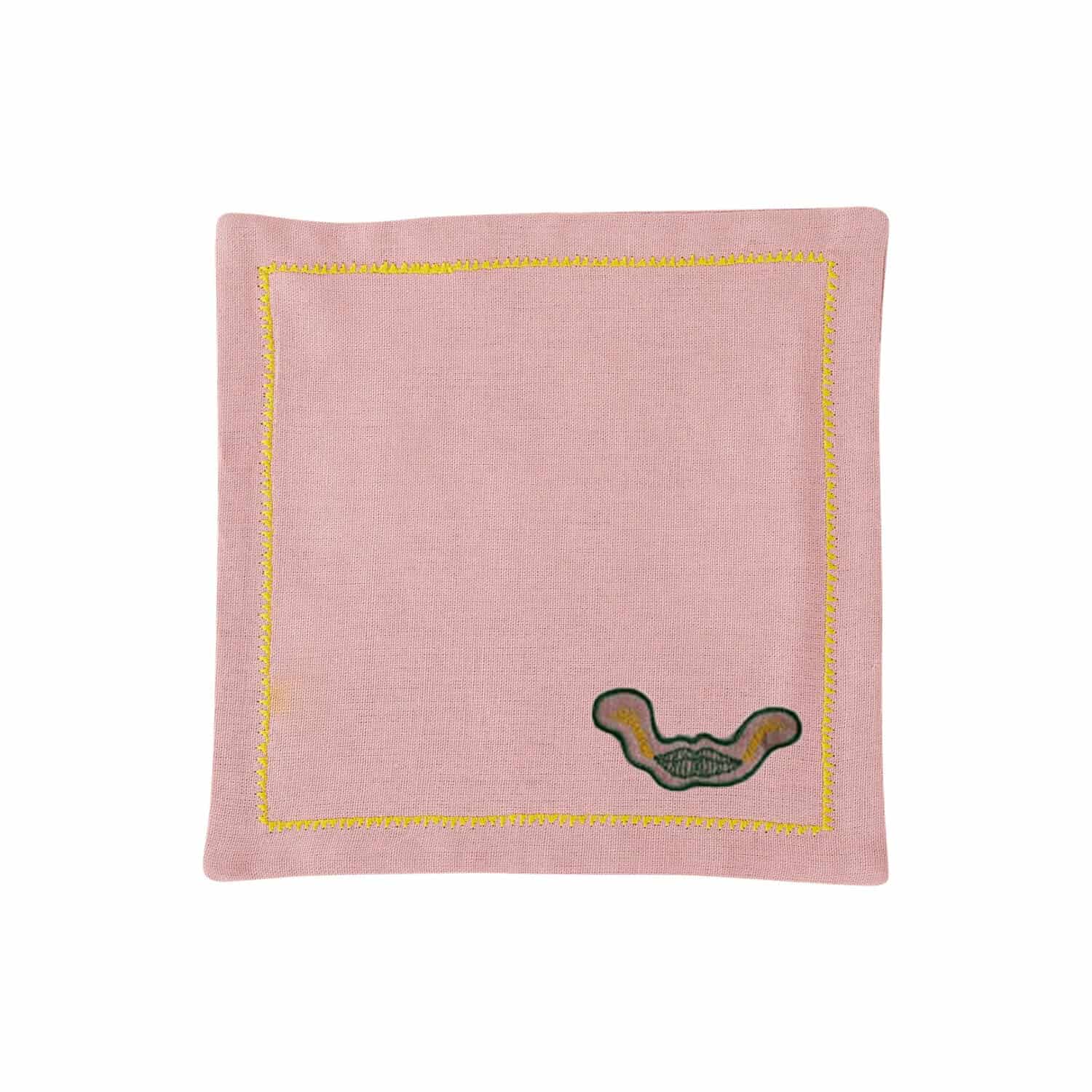 Set De Servilletas En Lino Para Cocktails - miniatura 6