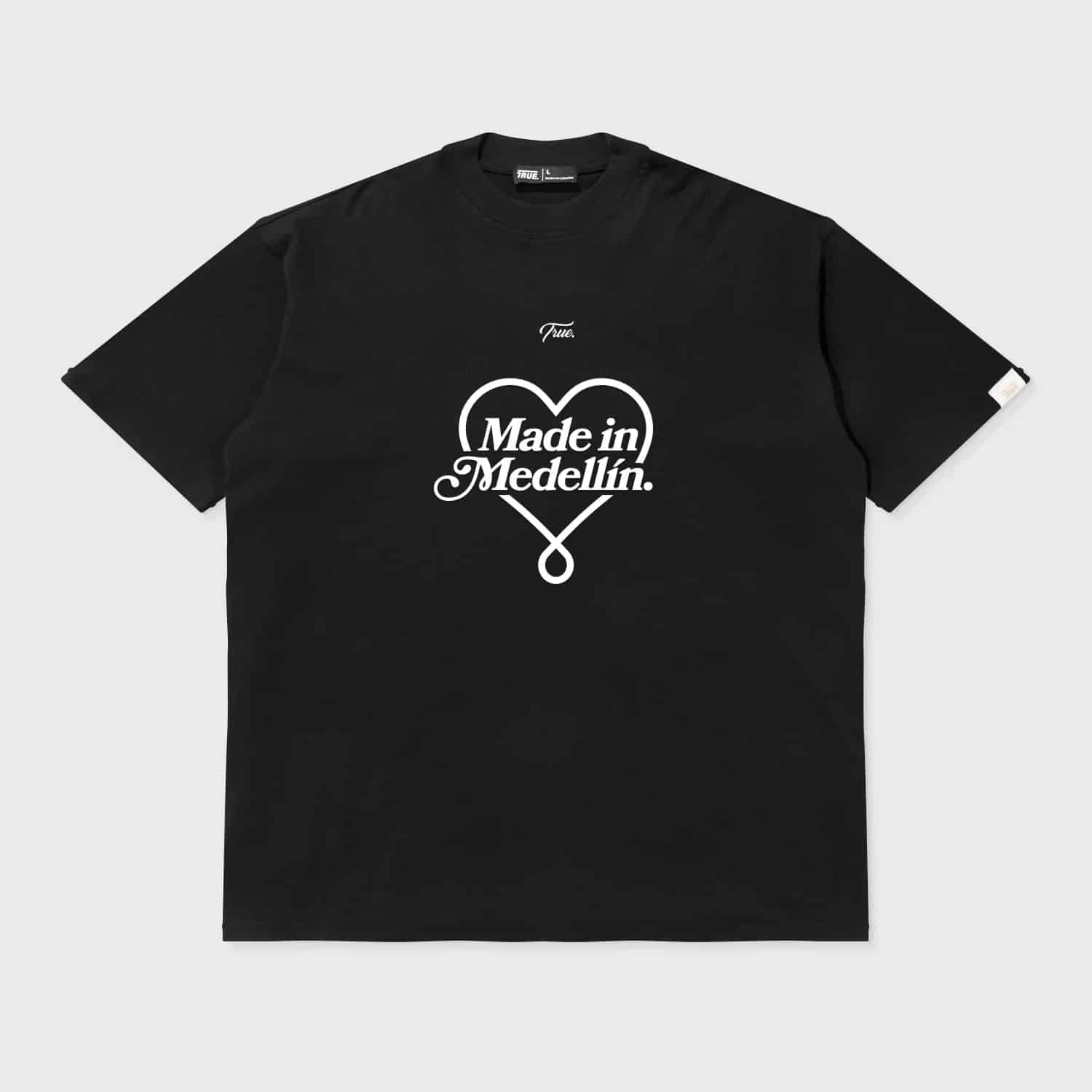 Camiseta Oversized Medellín - Negra - miniatura 7