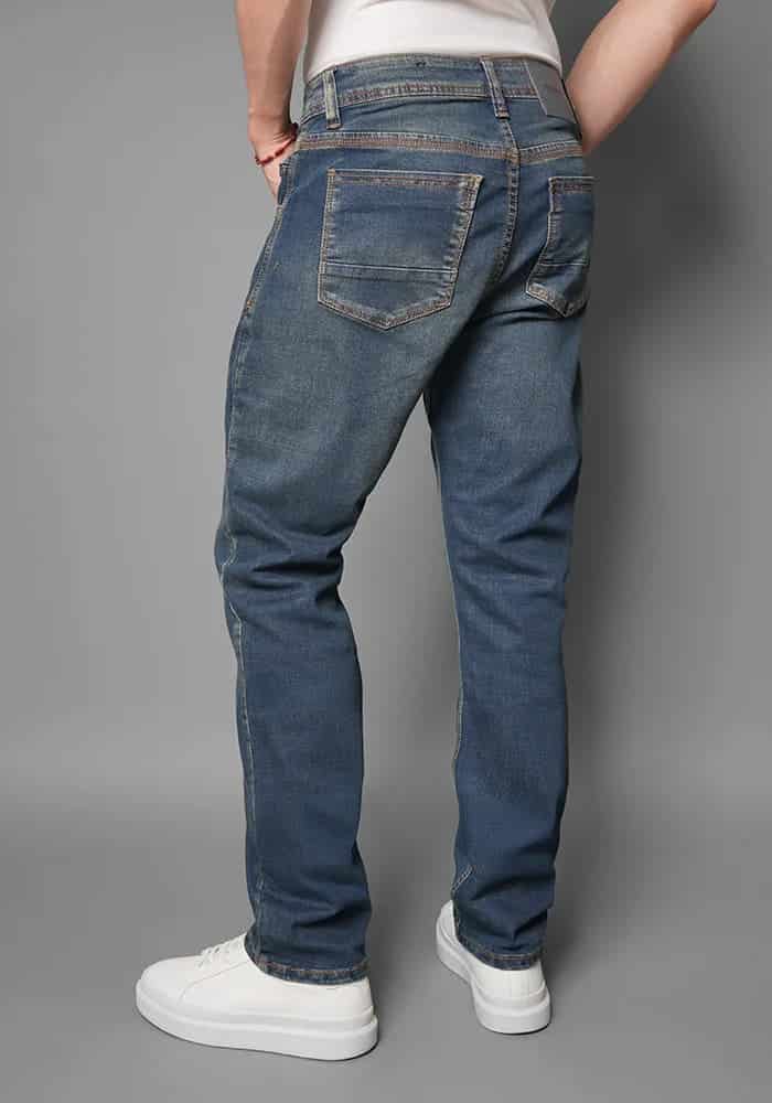 Jean Azul con Pigmento para Hombre - miniatura 2