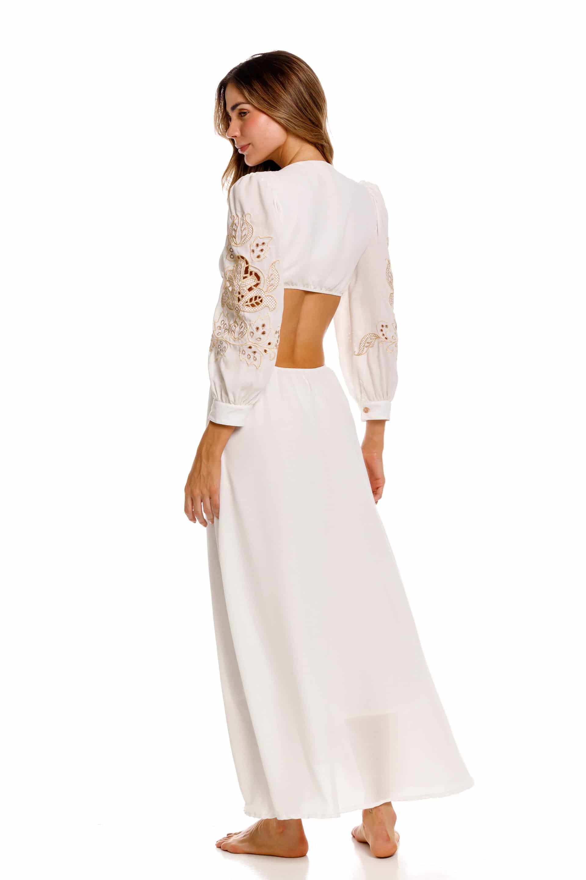Vestido Costa blanca - miniatura 3