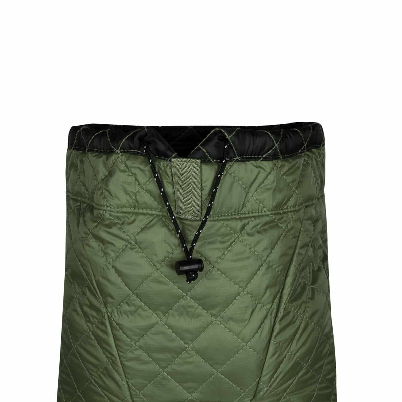 Morral Viajero Plegable Puffer Verde Militar - miniatura 7
