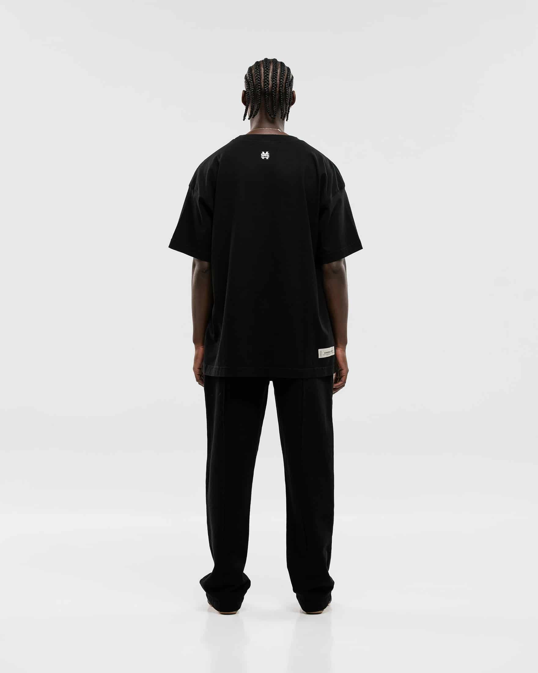 Camiseta Oversized Básica V2 - Negro Oscuro - miniatura 6