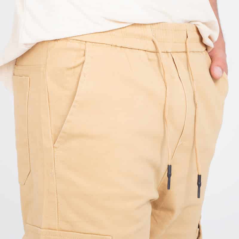 Pantalón Masculino Cargo DP-003 Camel - miniatura 3
