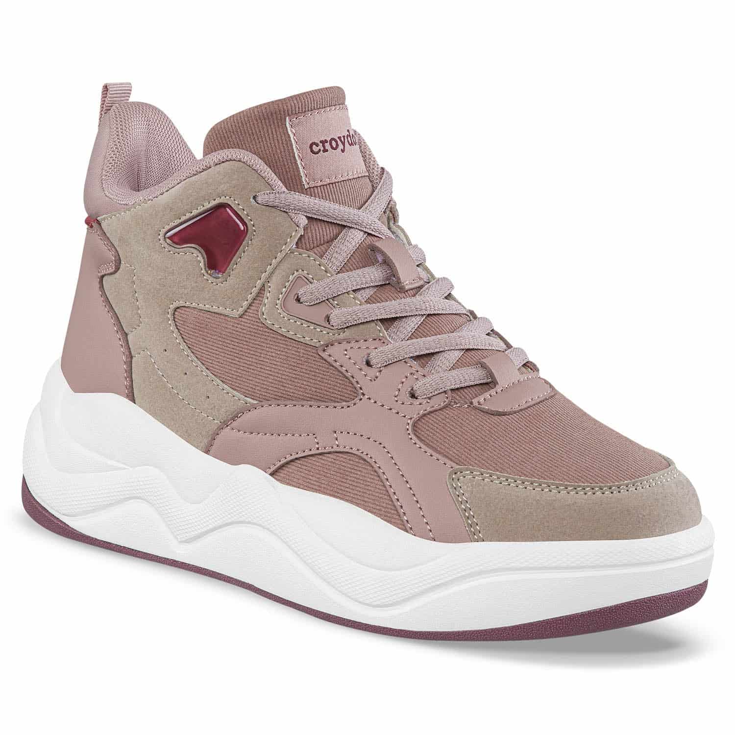 Tenis Urbanos Ysor Beige Croydon Para Mujer - miniatura 1