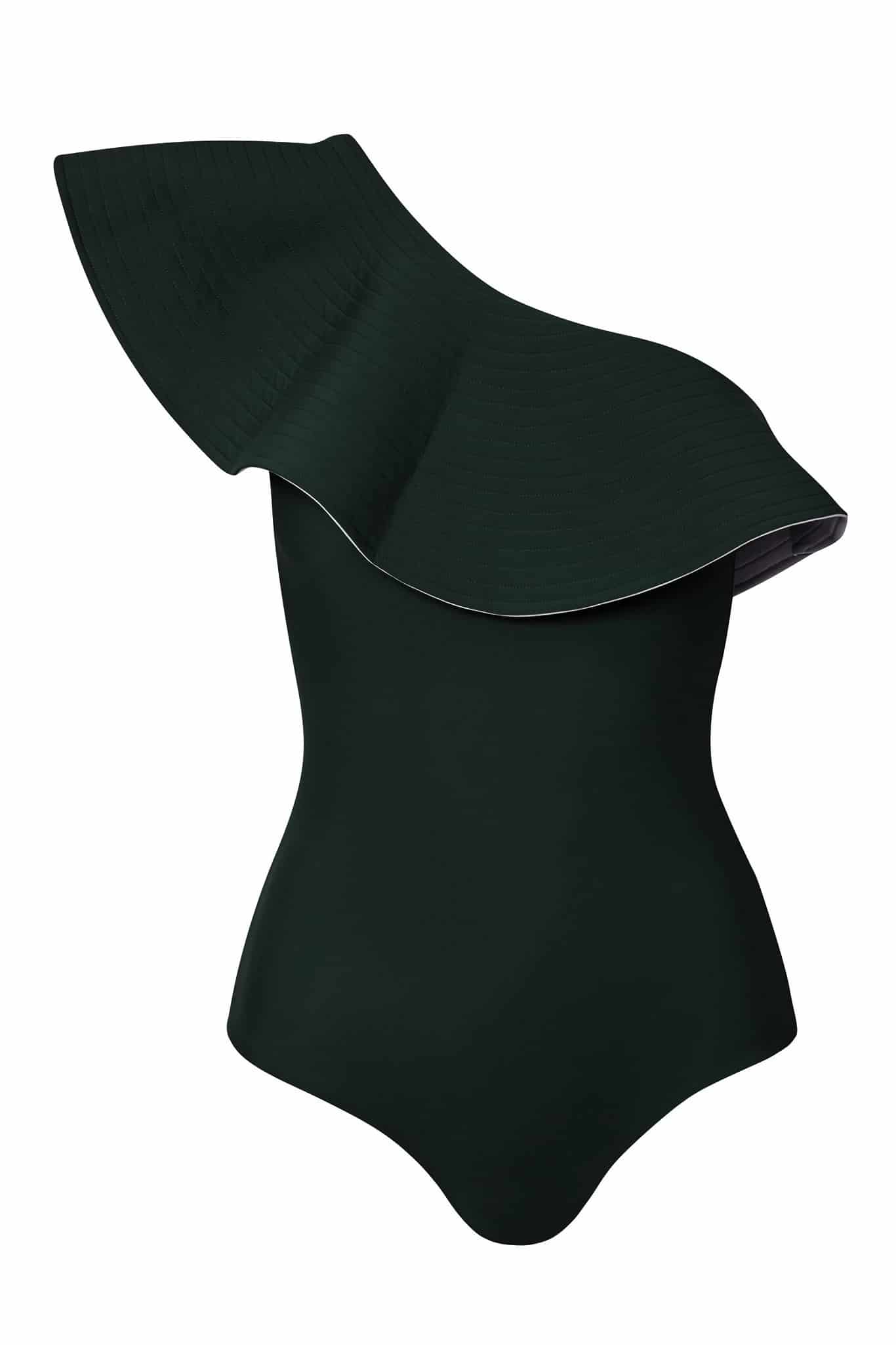 Tucan One Piece / Dark Green & Ivory - miniatura 1