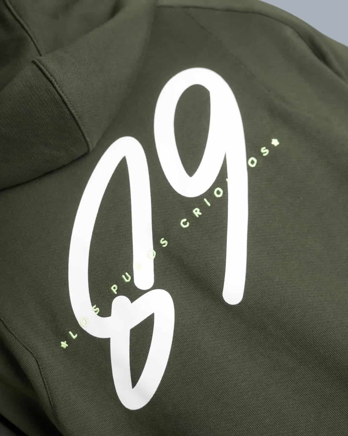 HOODIE VERDE HOMBRE FRENTE AN - 89 - miniatura 3