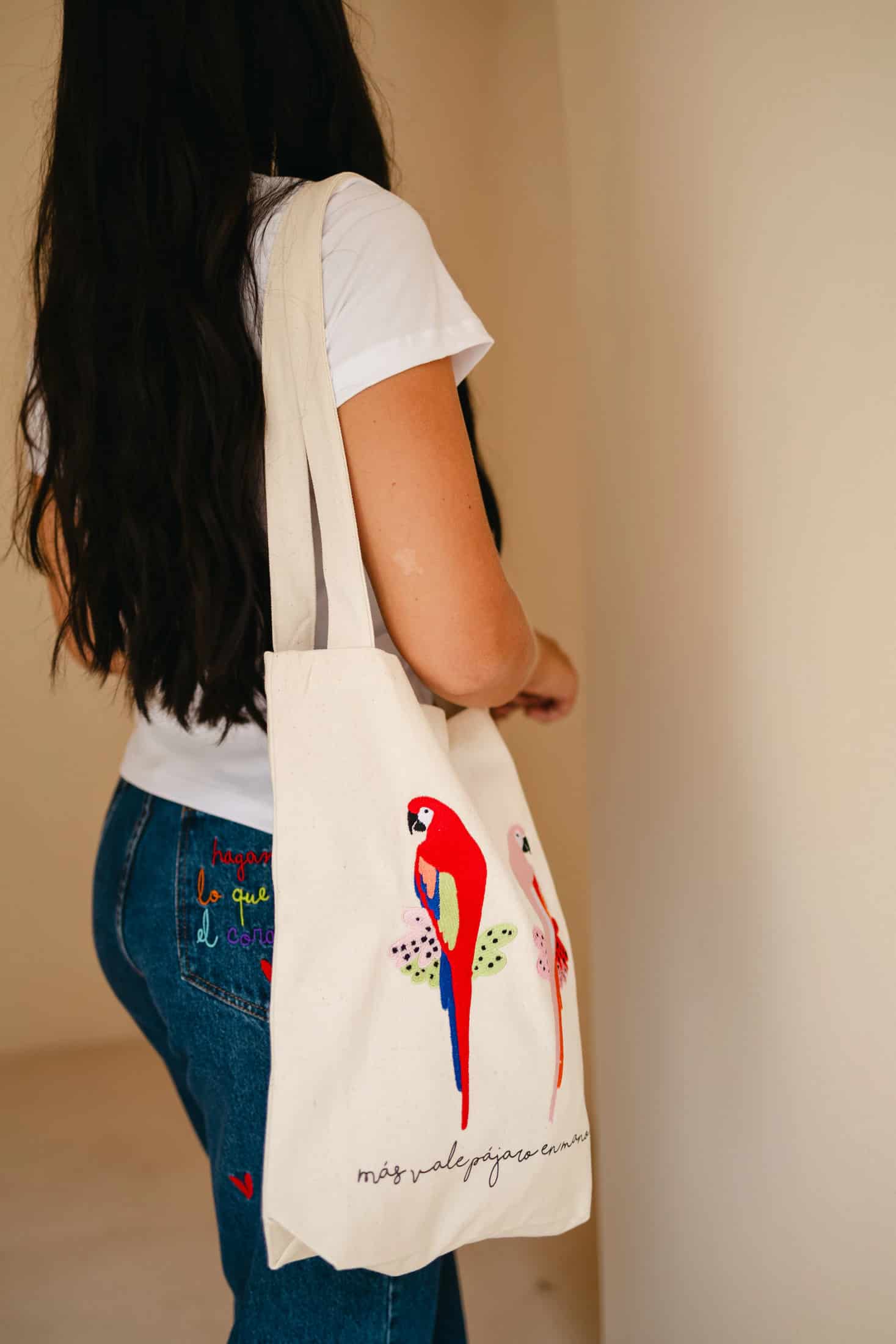Más Vale Pajaro En Mano Tote Bag - miniatura 2