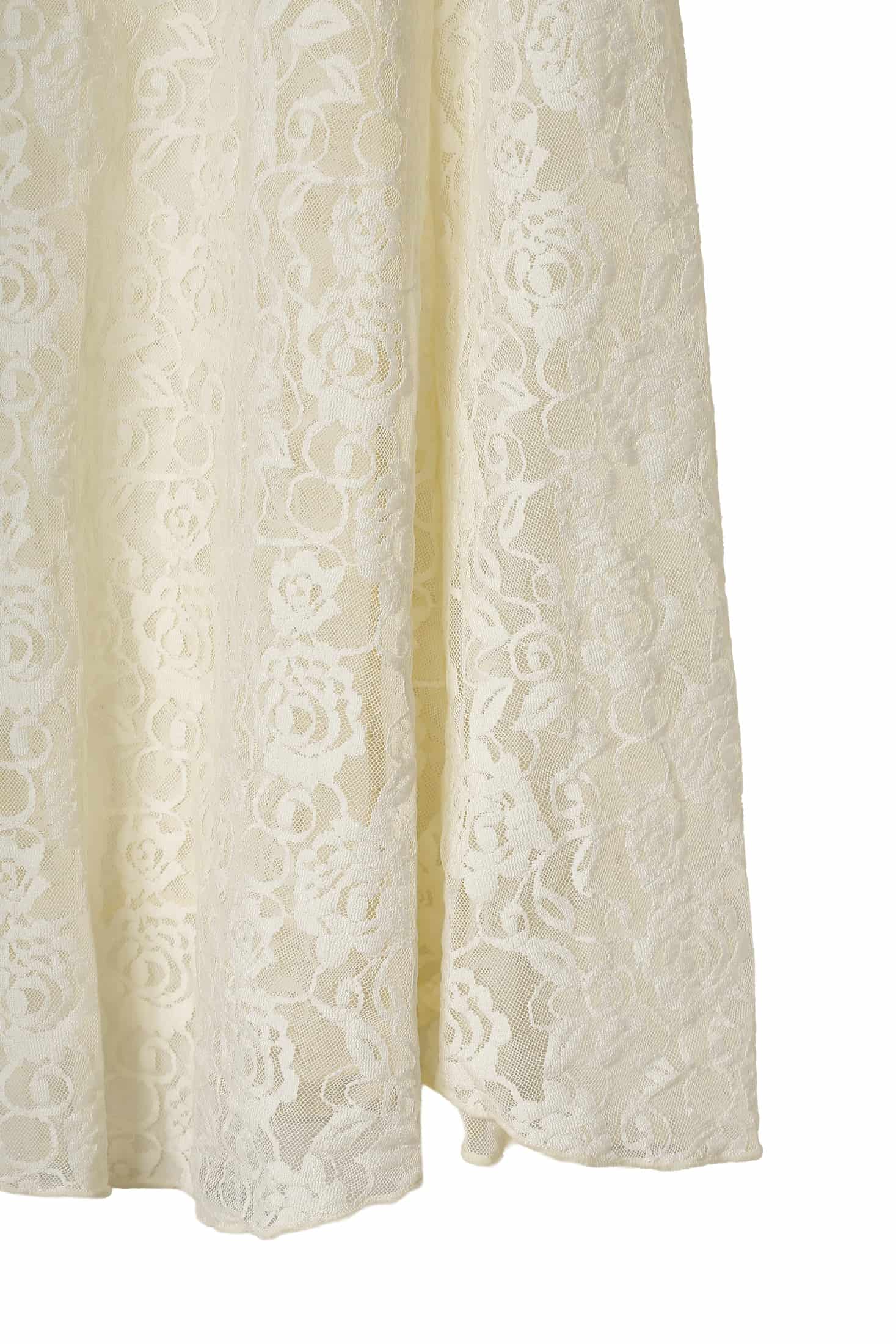 LACE FLAIR SKIRT - miniatura 2