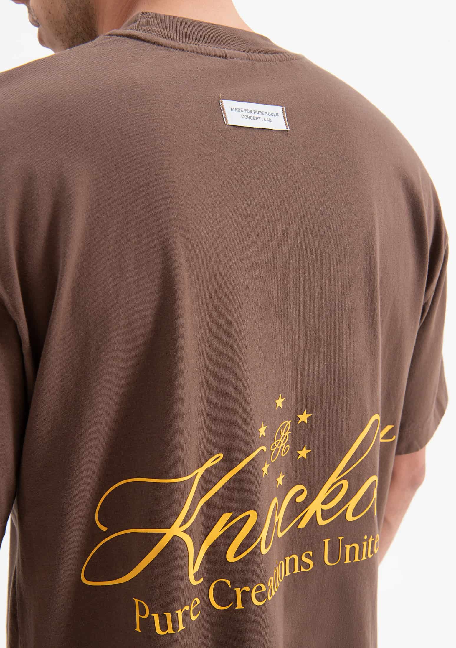 knockout brown t-shirt - miniatura 9