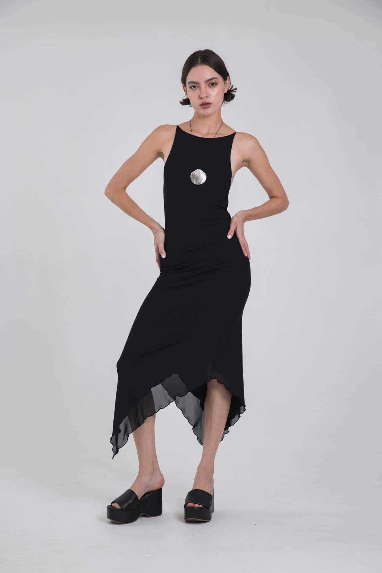 SNELL BLACK DRESS - miniatura 5