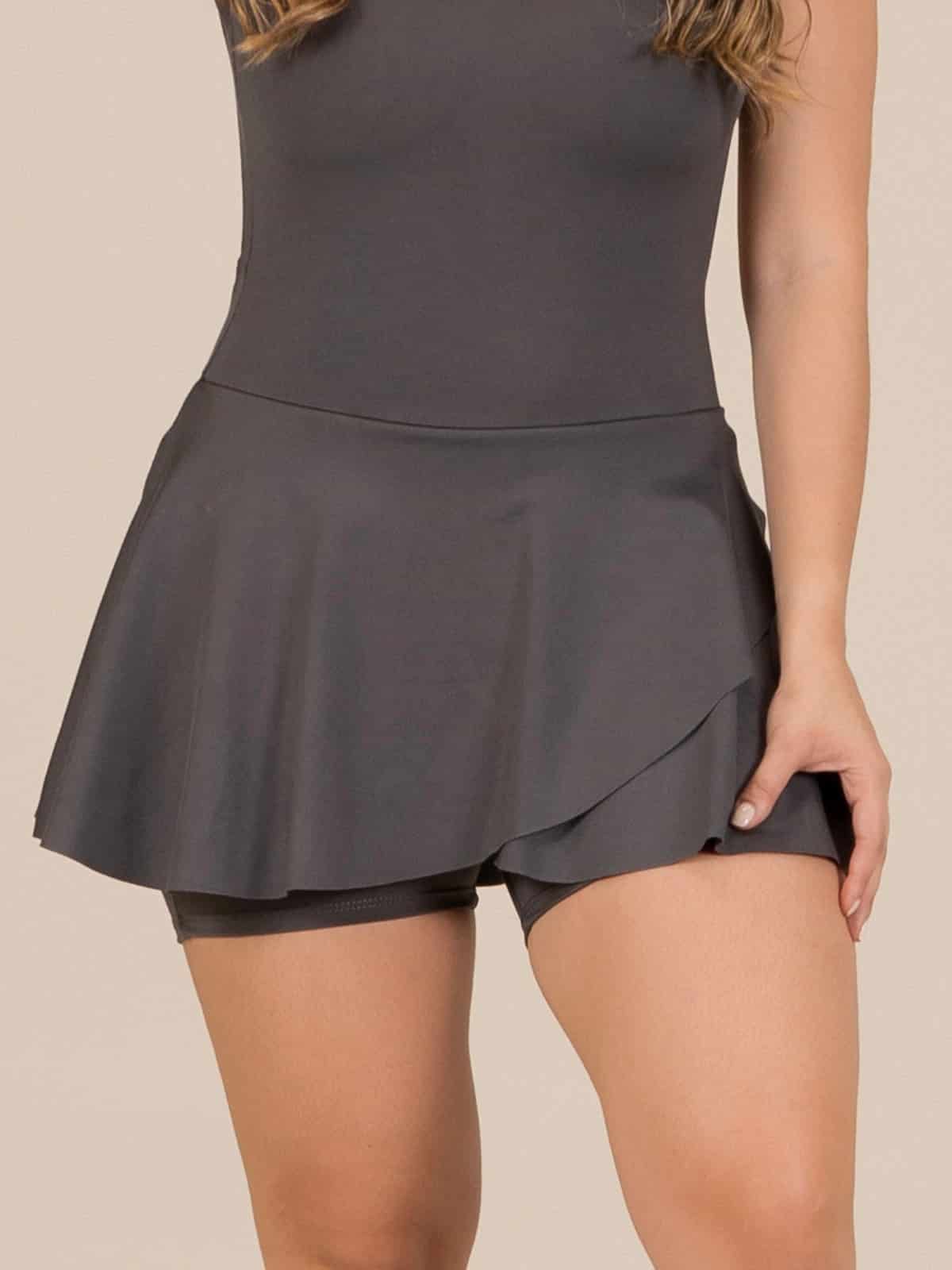 Vainilla enterizo gris - miniatura 4