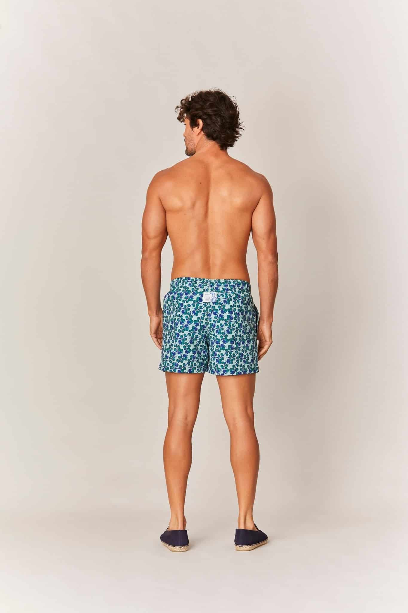 Men's grosevallas swim trunk esmerald - miniatura 4