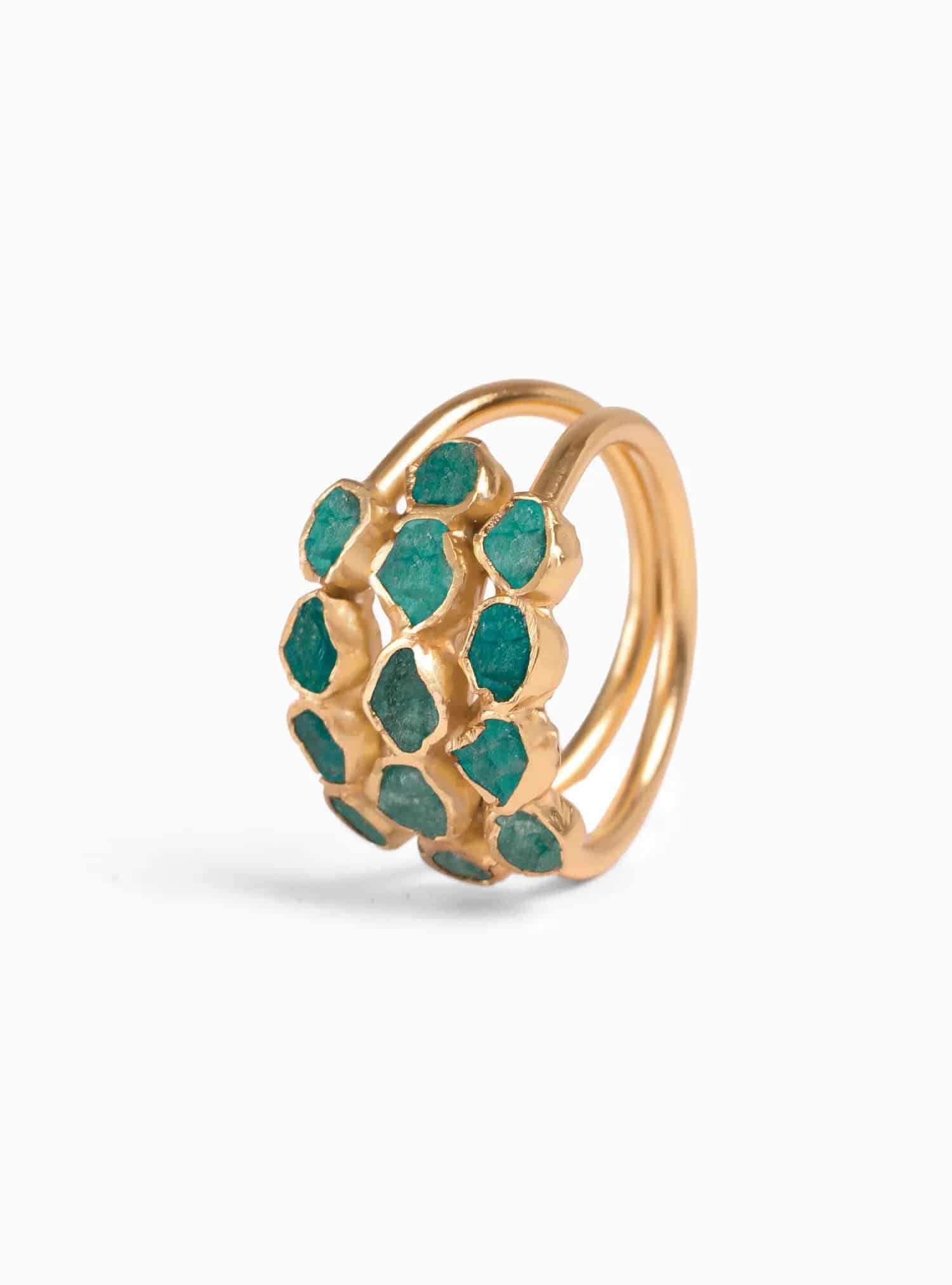 Anillo Triple Leaf - miniatura 5