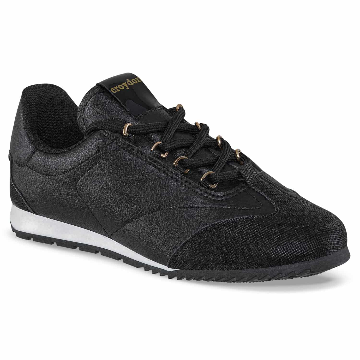 Tenis Urbanos Nayely Negro Croydon Para Mujer - miniatura 1