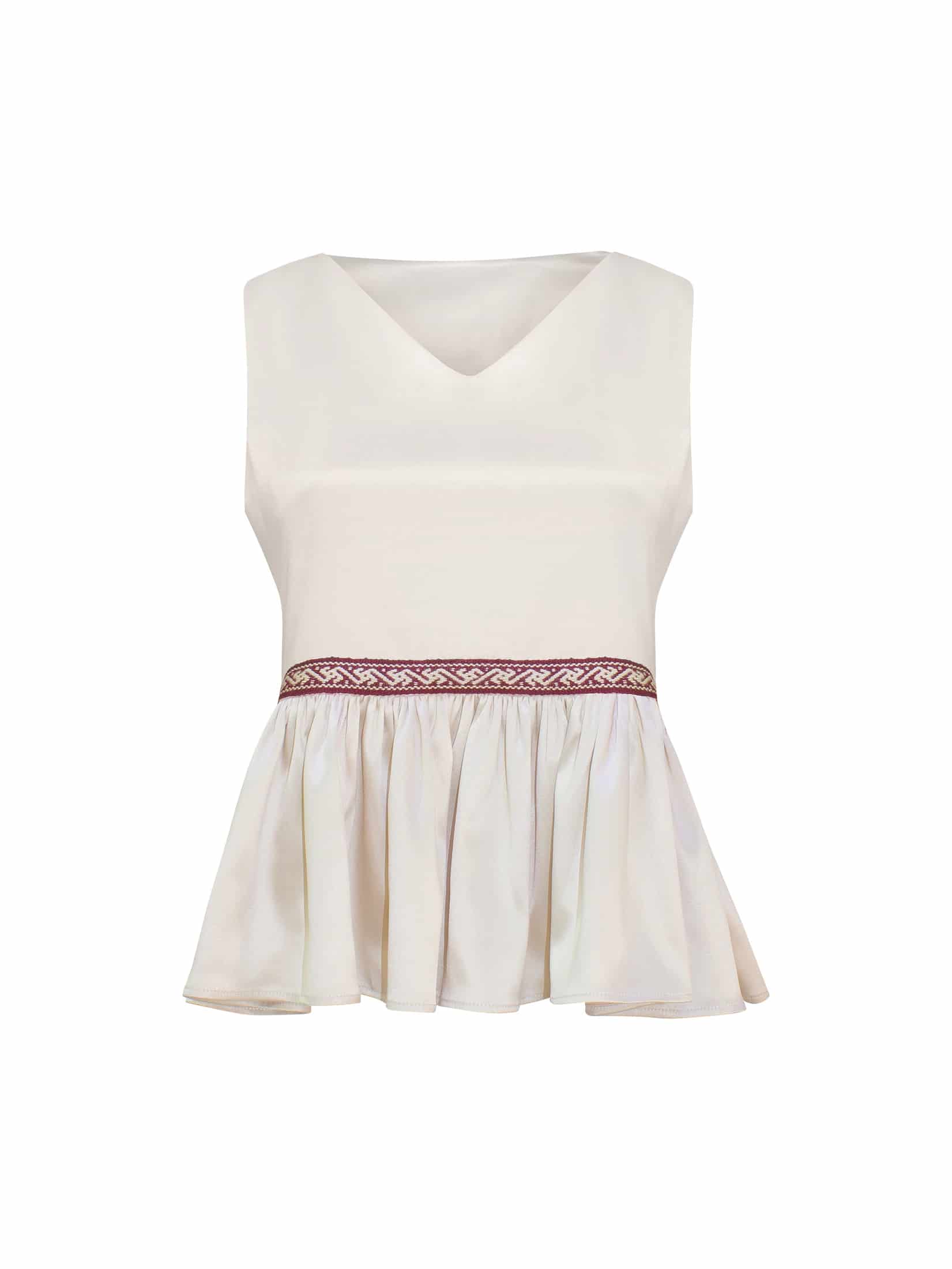 Top de Satin Espalda Sagrada - miniatura 4