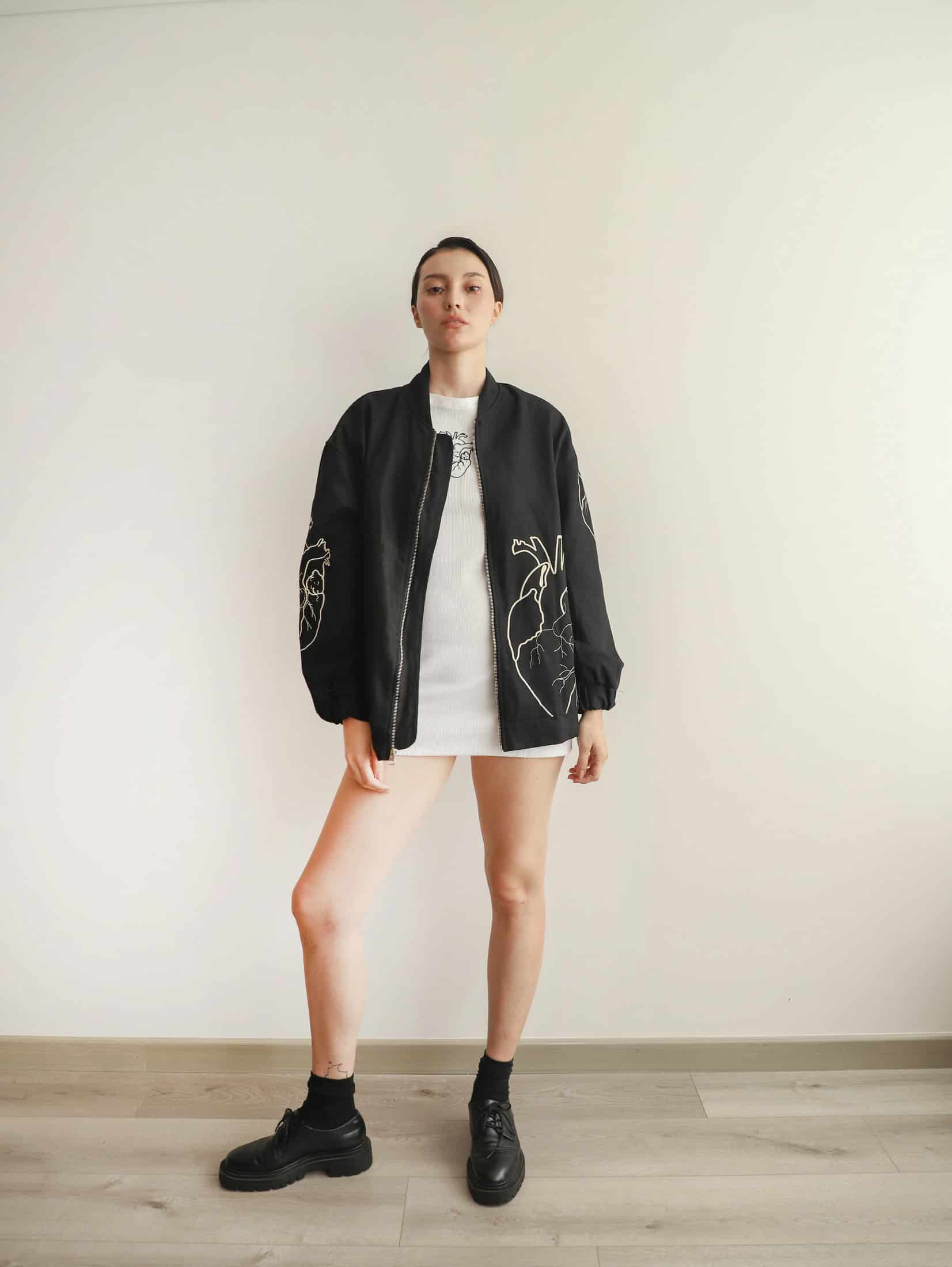 Bomber Big Heart Jacket - miniatura 3