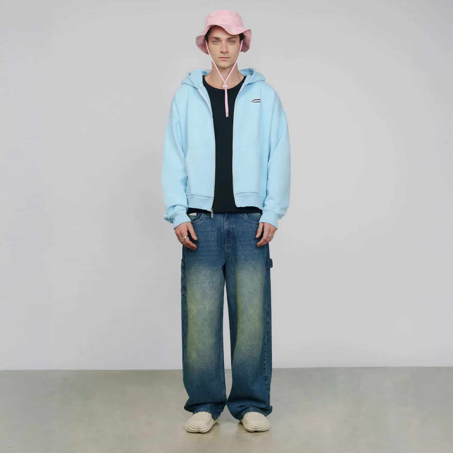 Moonlight Hoodie - Pastel Blue - miniatura 10