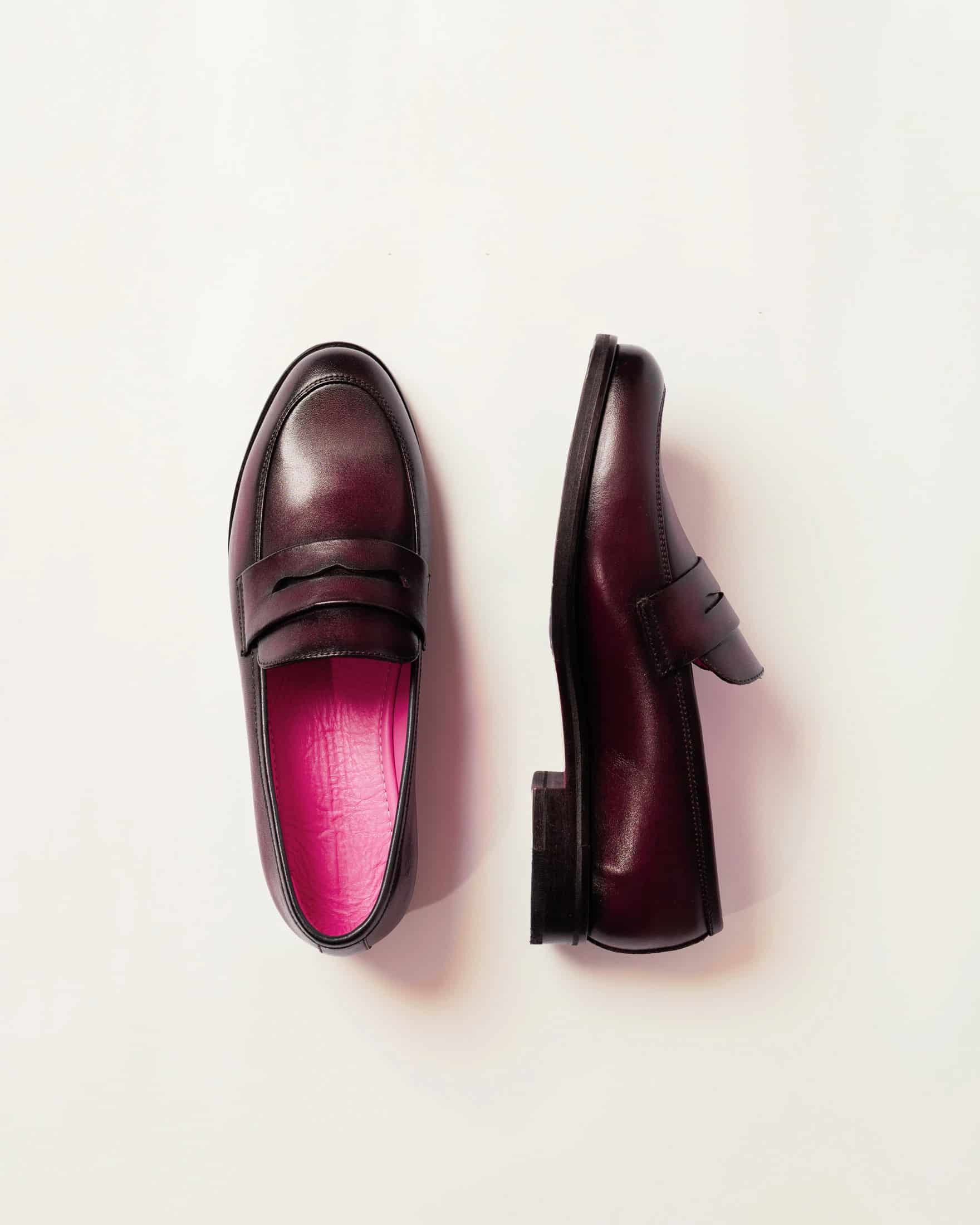 Mocasín Alessa Vinotinto Suela Ultraliviana - miniatura 3