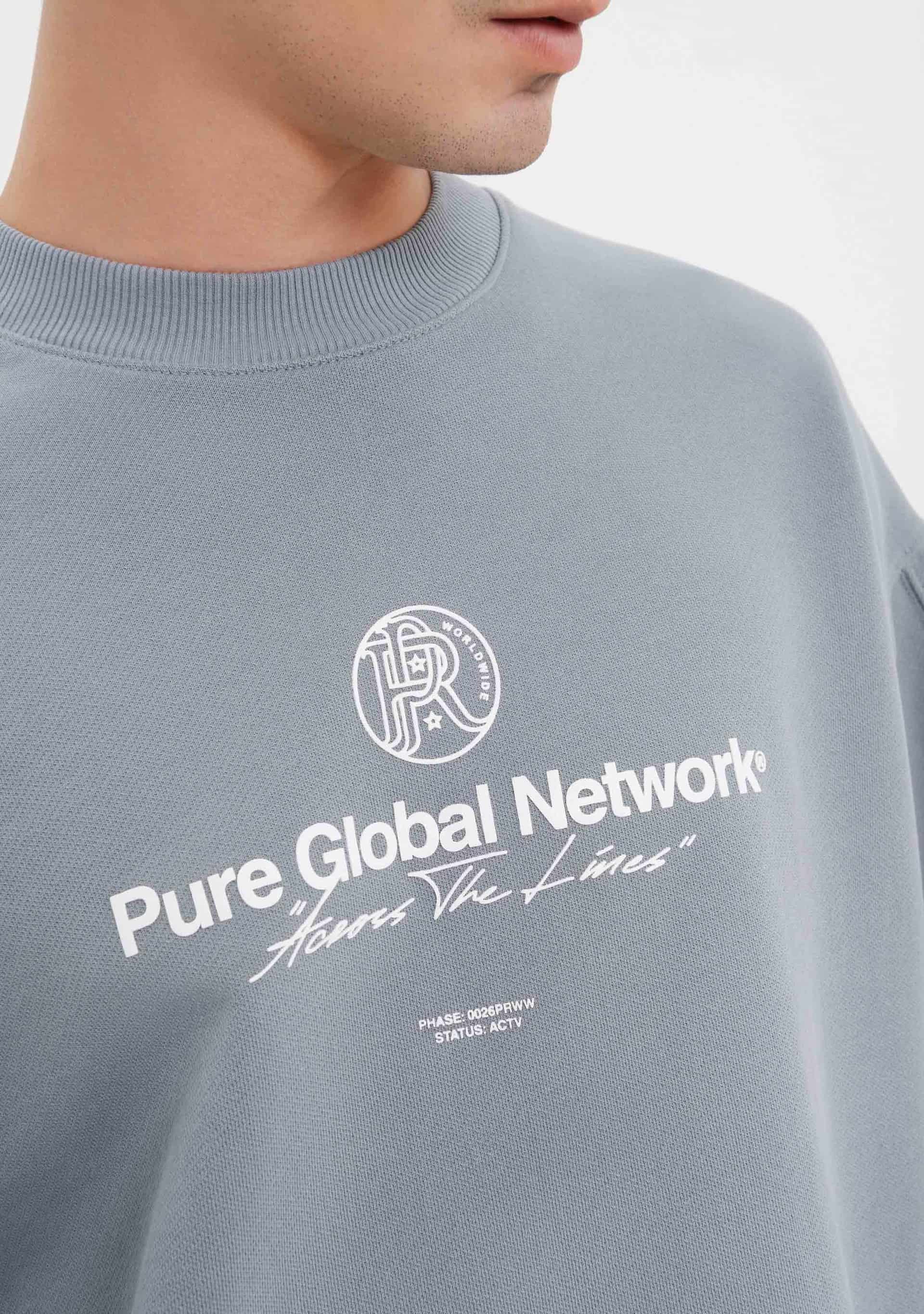 Across The Lines Gray Pullover - miniatura 7