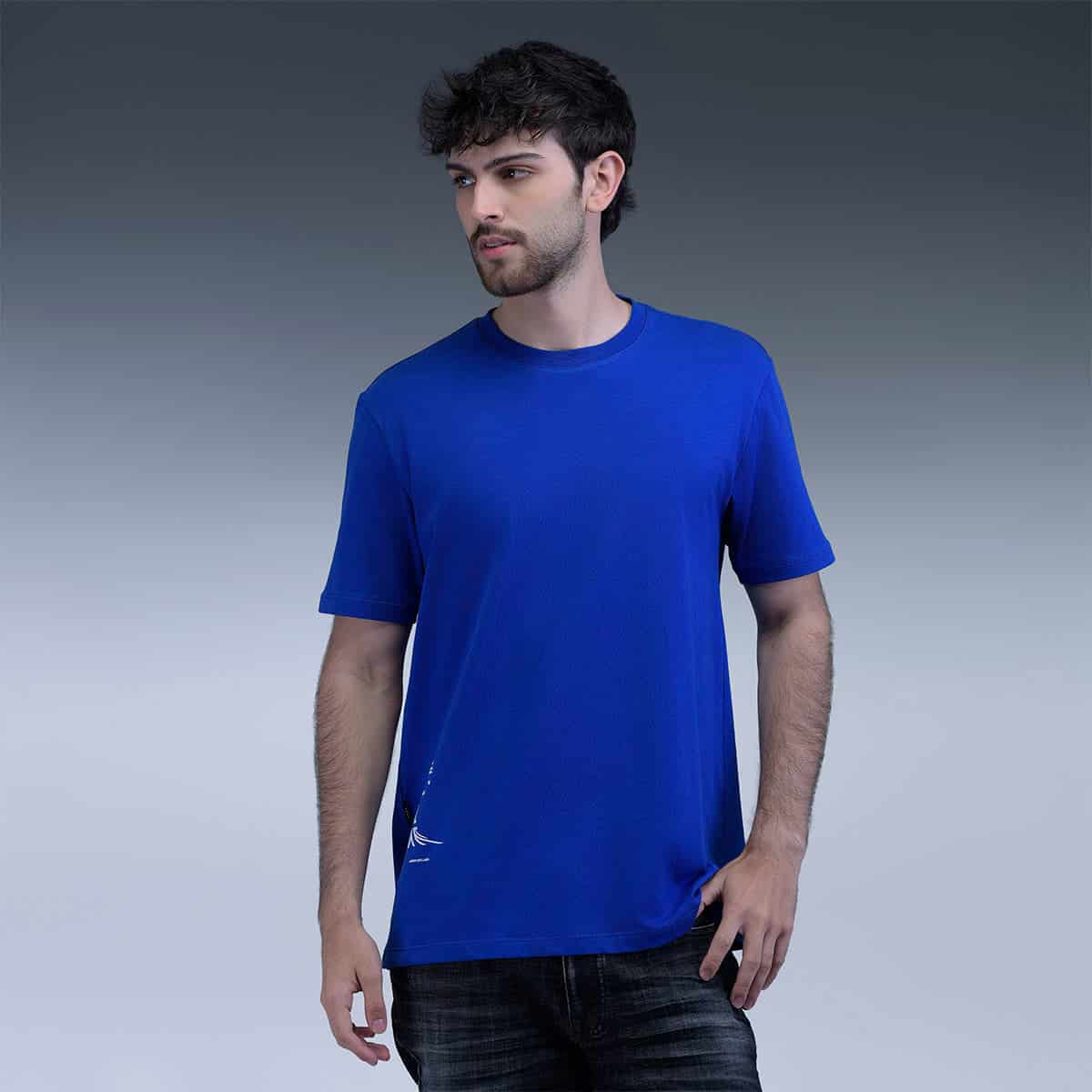 Camiseta Regular Azul - miniatura 1