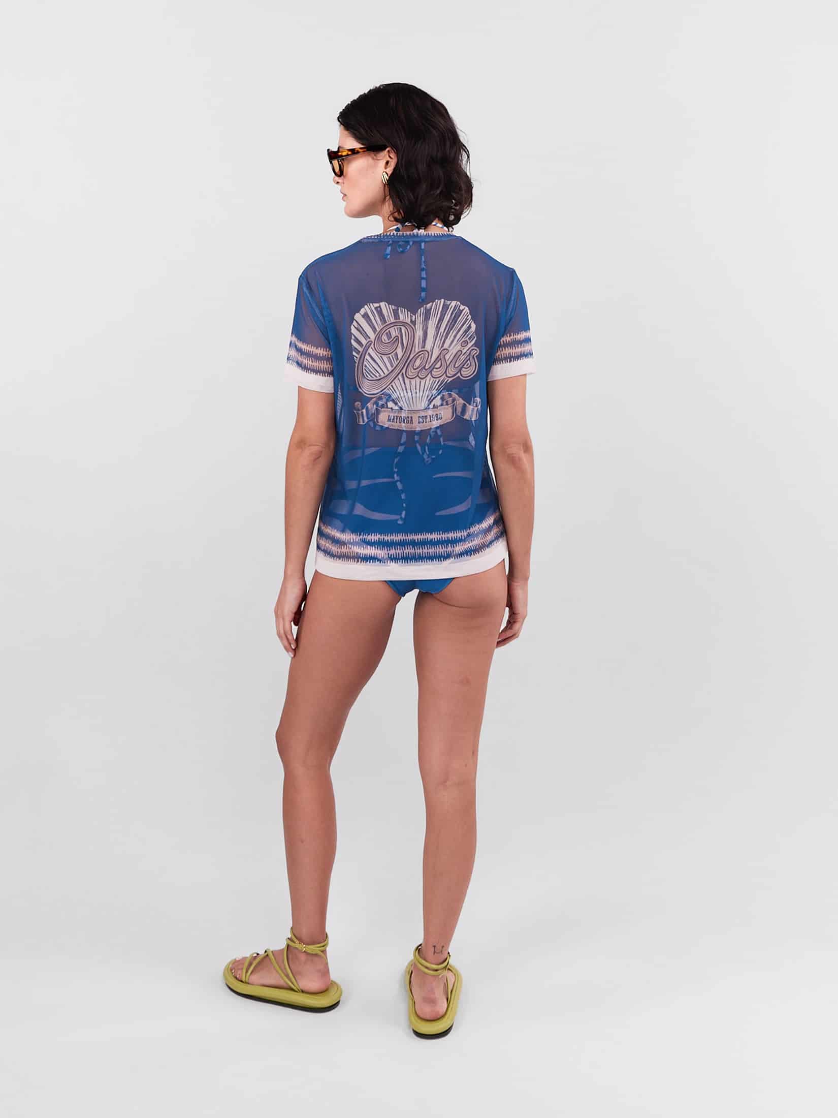 Mesh Top Oasis - Azul - miniatura 2
