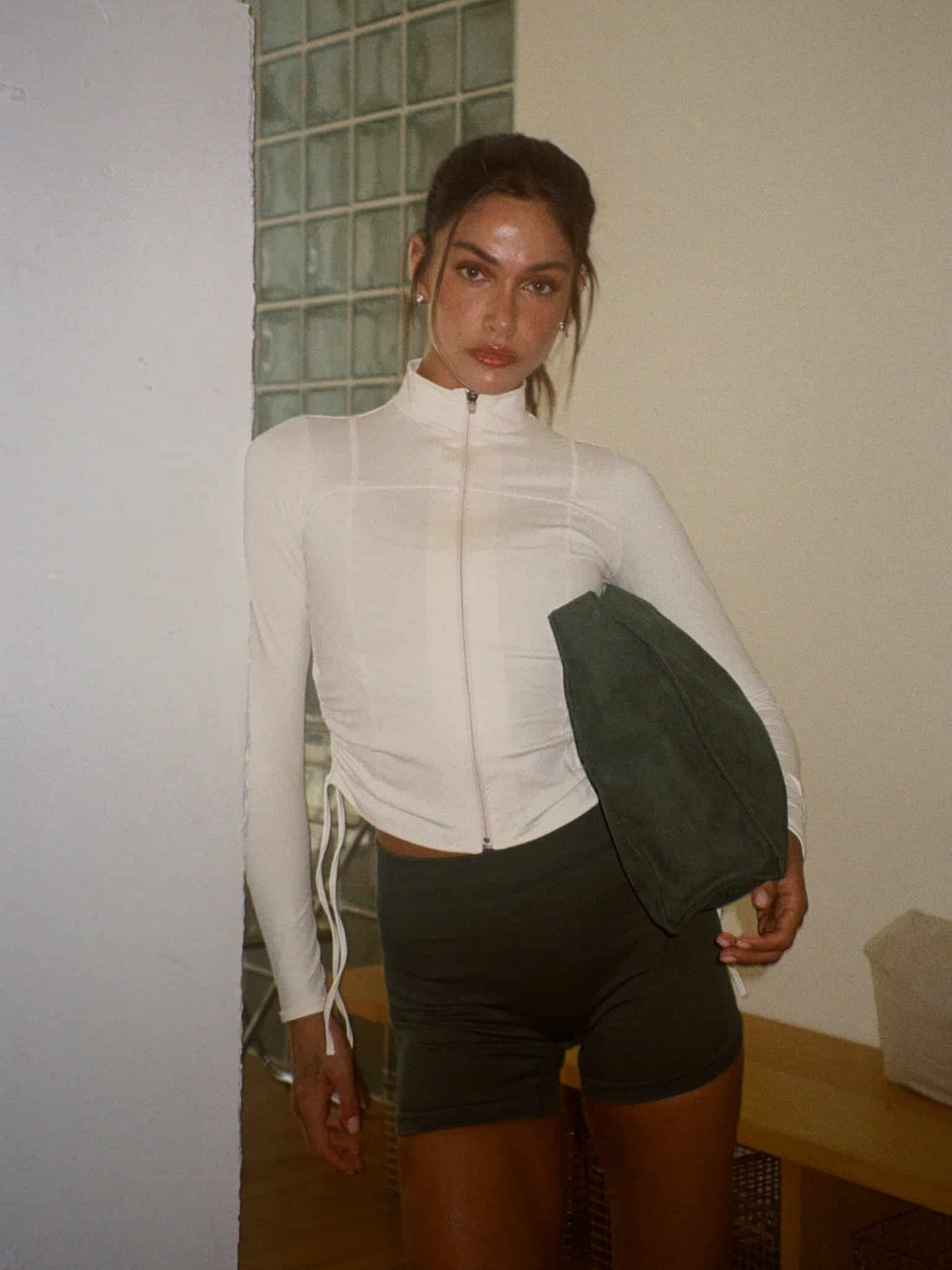 BBL SCULPT JACKET - IVORY - miniatura 6