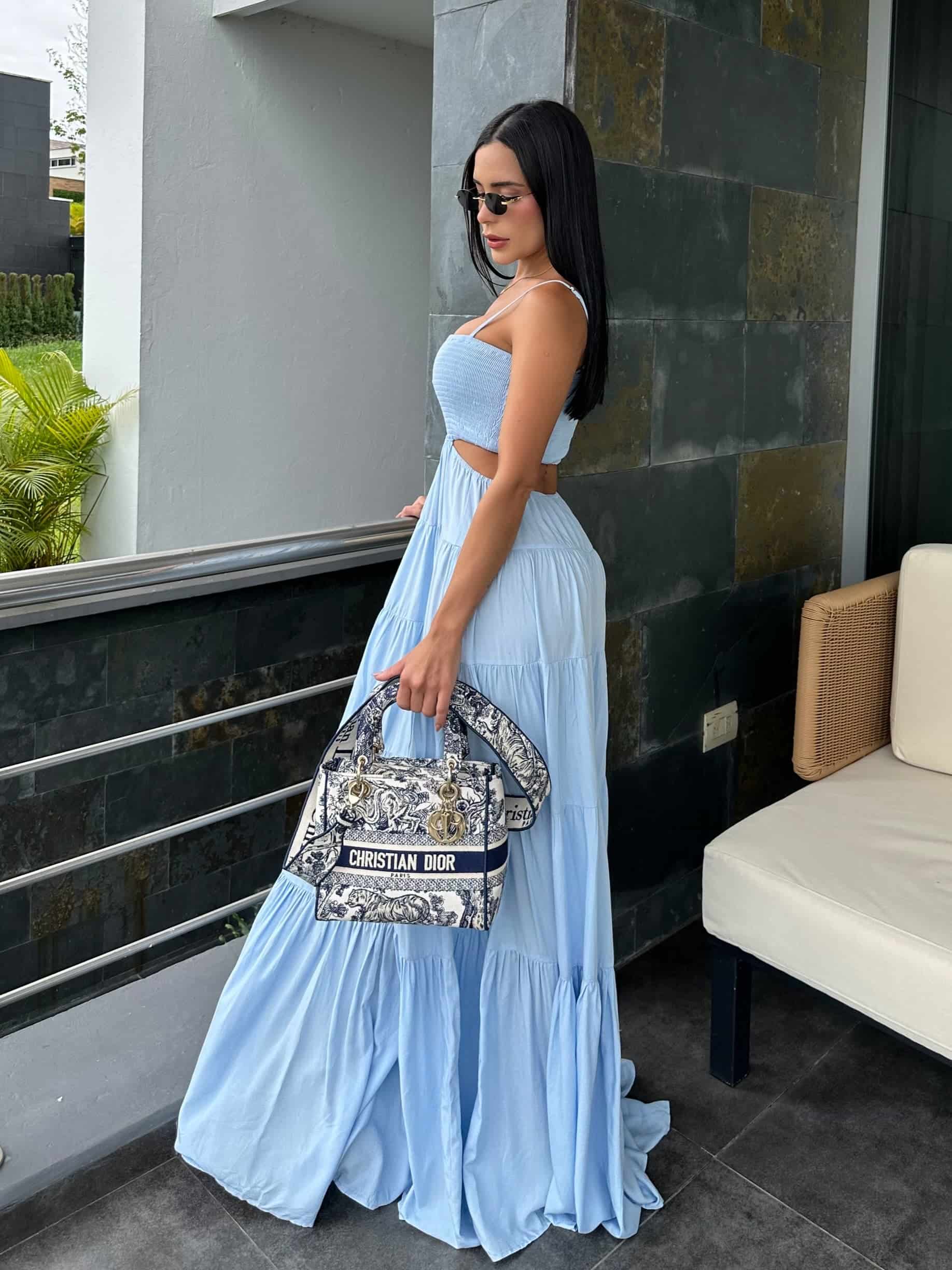 VESTIDO ASTRID AZUL - miniatura 2
