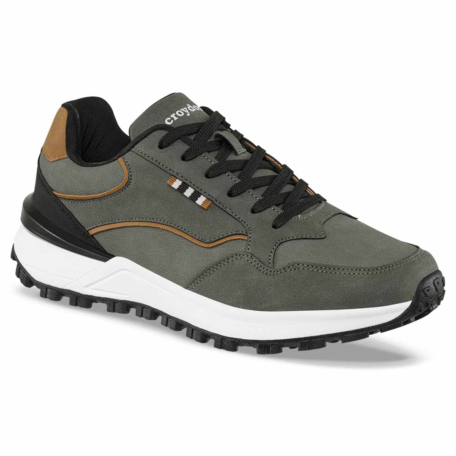 Tenis Urbanos Pehuf Gris Croydon para Hombre - miniatura 1