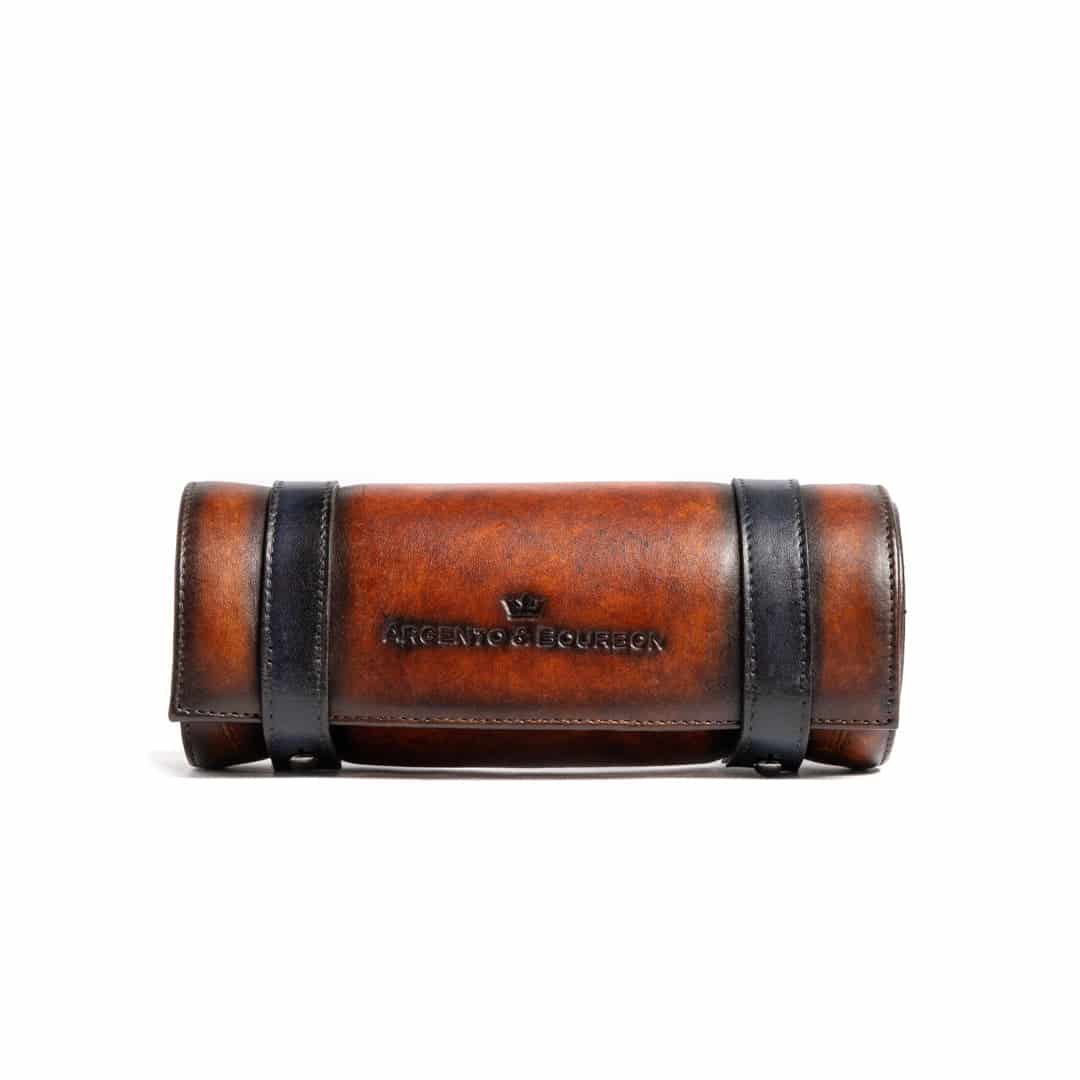 Porta Reloj Patina Cognac - miniatura 1