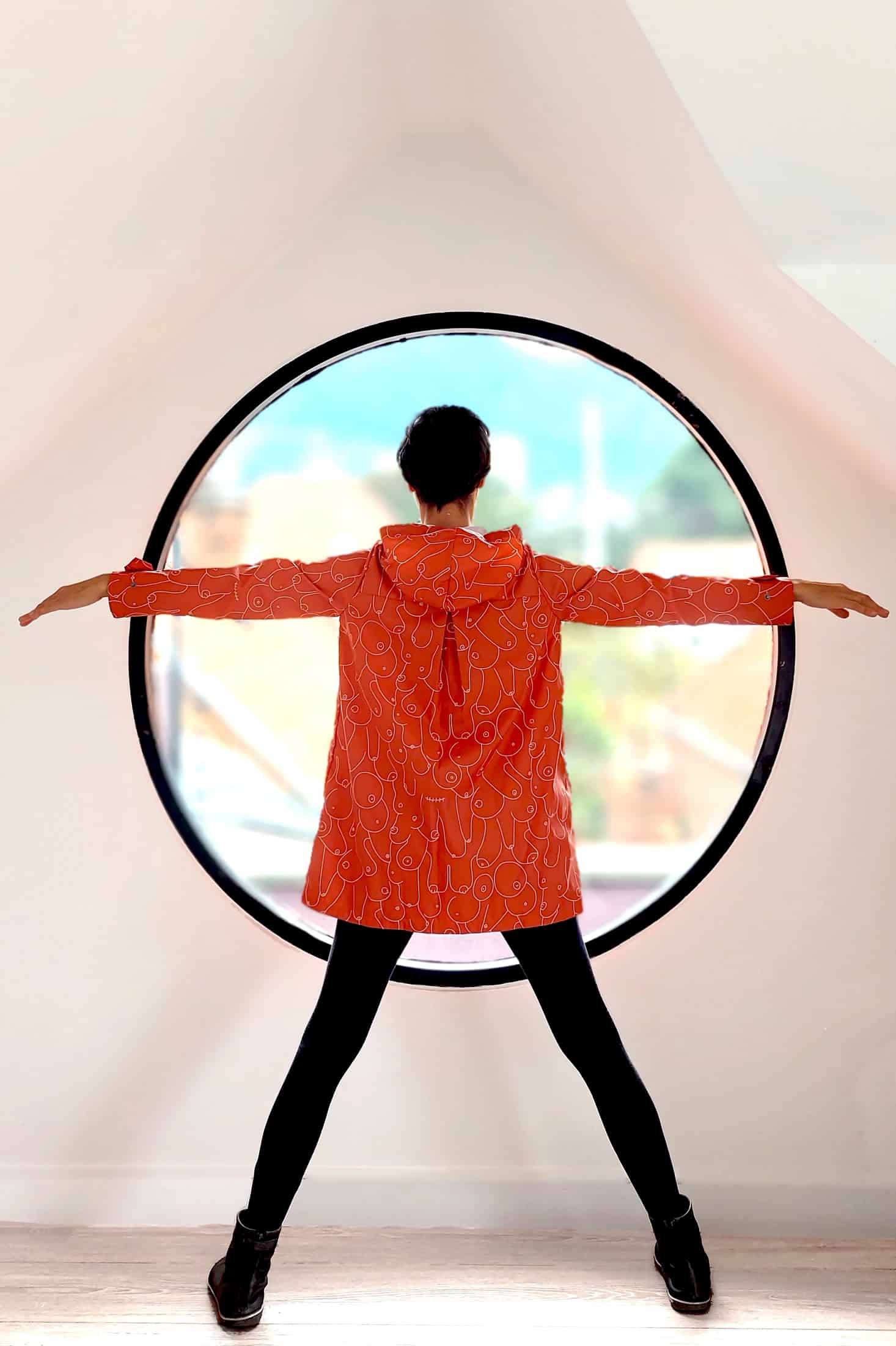 Tetas | Raincoat para Mujer - miniatura 2