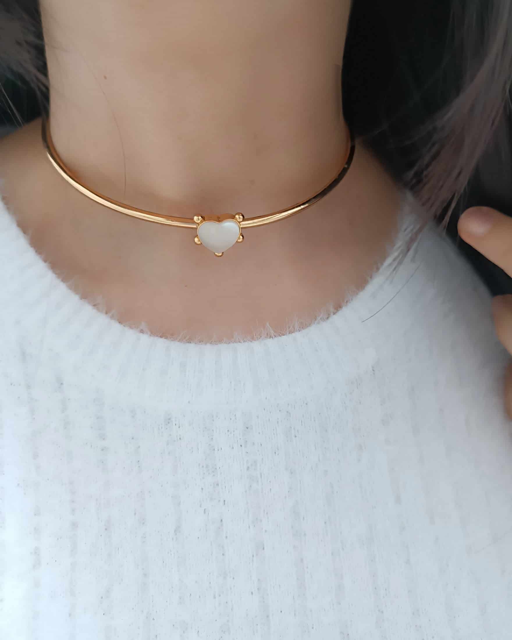 Choker Becky con nácar - miniatura 2