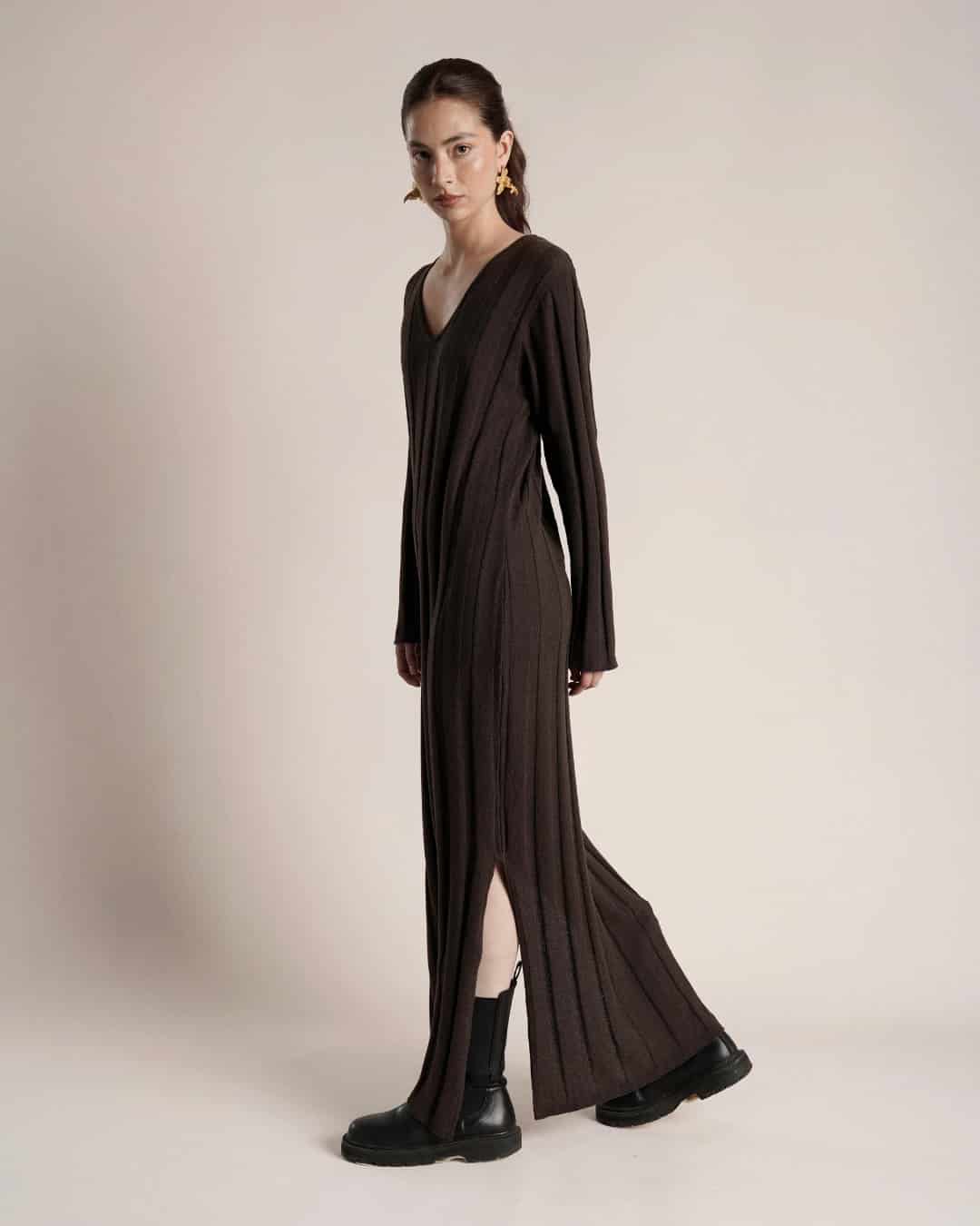 Vestido laguna Chocolate - miniatura 2