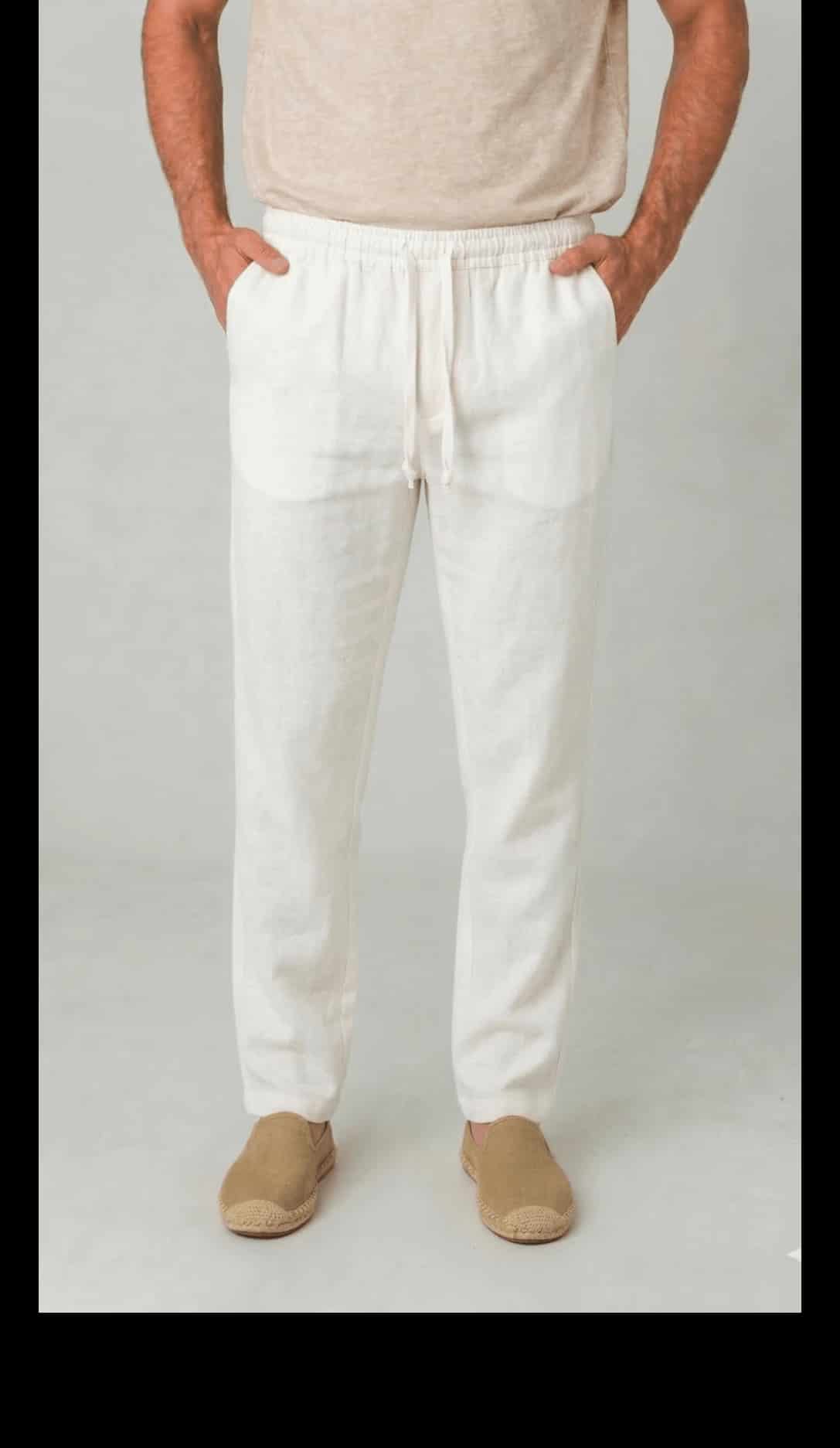Pantalon Lino Resortado JS - miniatura 3