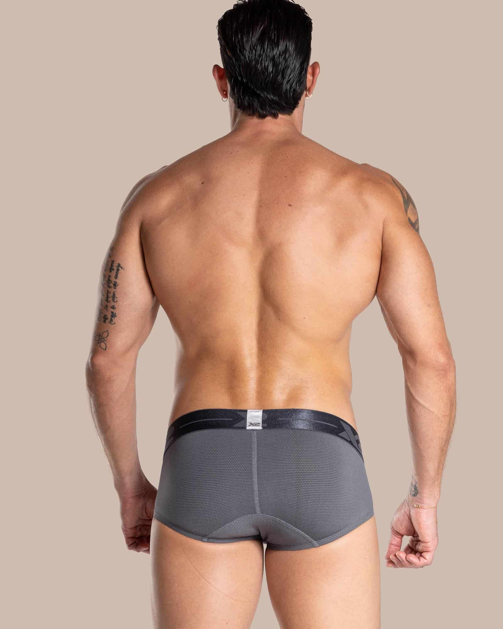 Brief Martino Nylon Gris X2 - miniatura 2