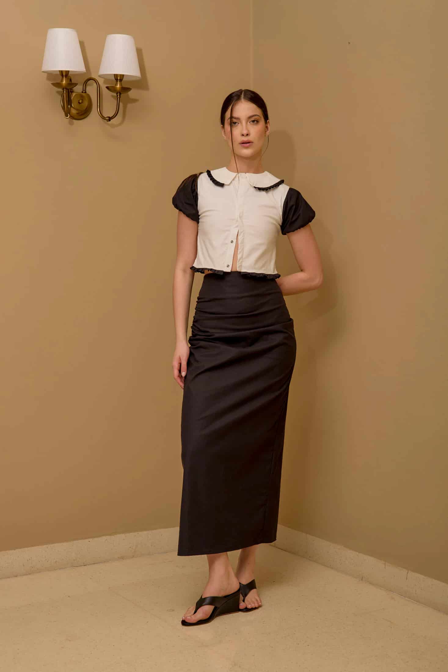 Falda Cambridge Negro - miniatura 7