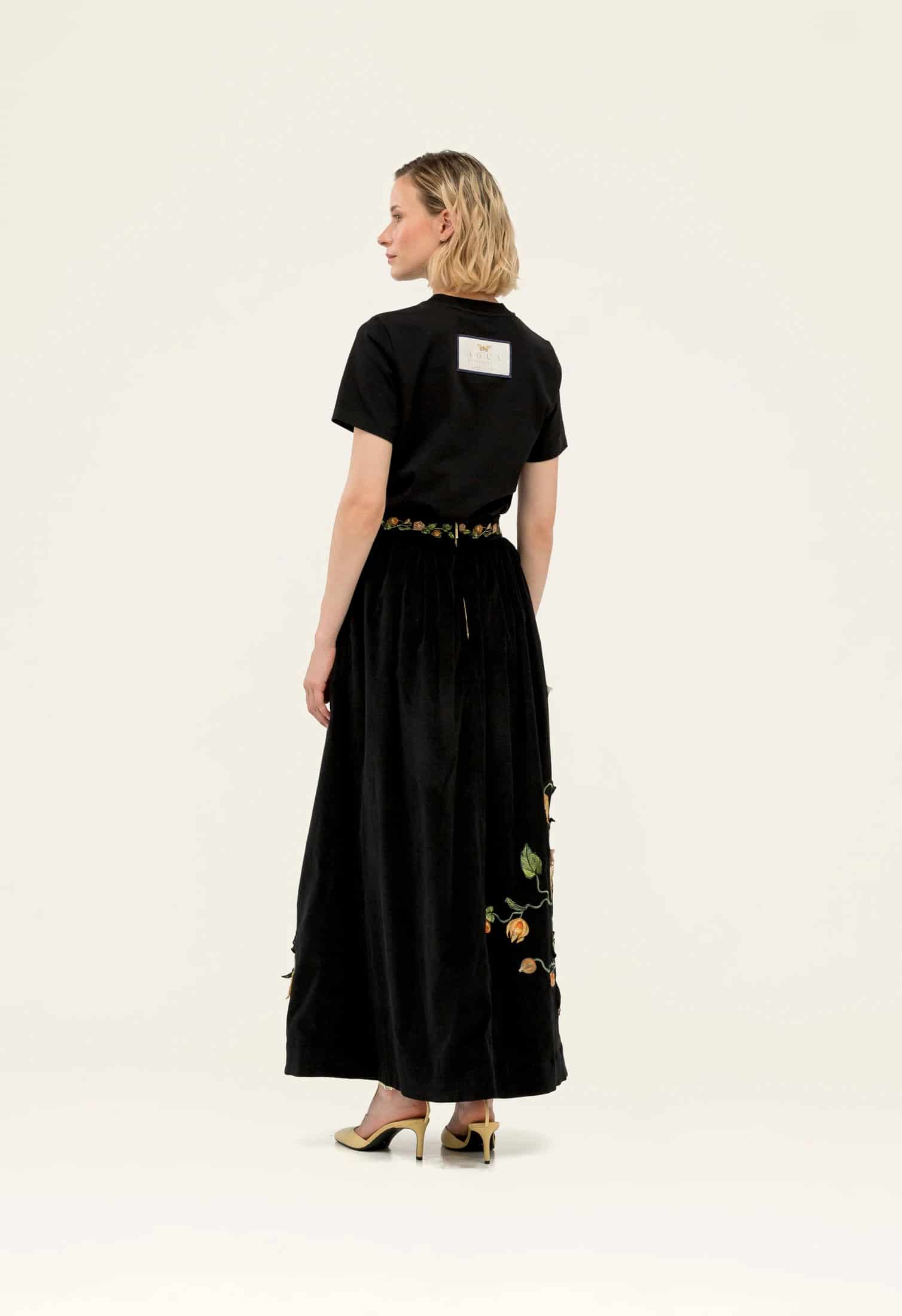 Tangelo Uchuva Maxi Skirt - miniatura 4