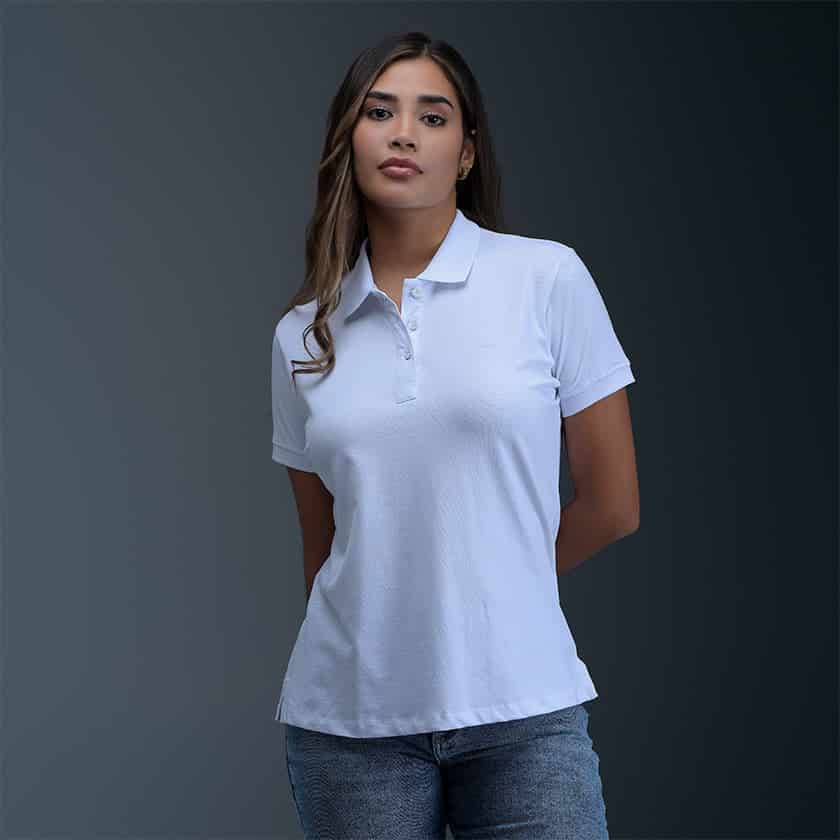 Polo Blanco Mujer - miniatura 1