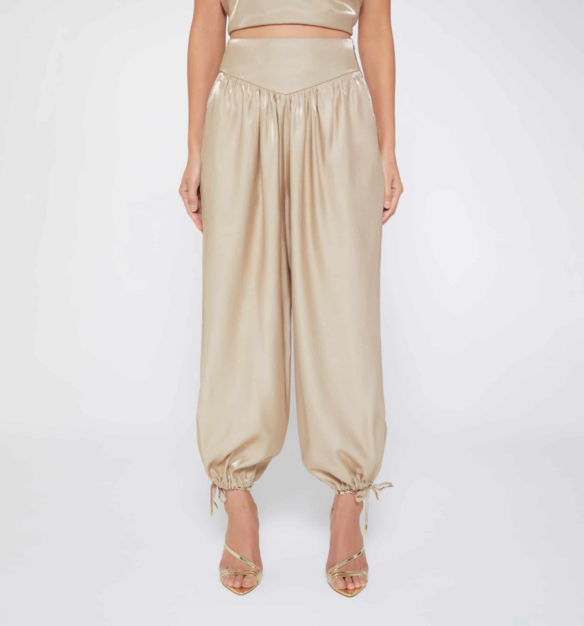 Pantalon aladin con pretina ancha - miniatura 7