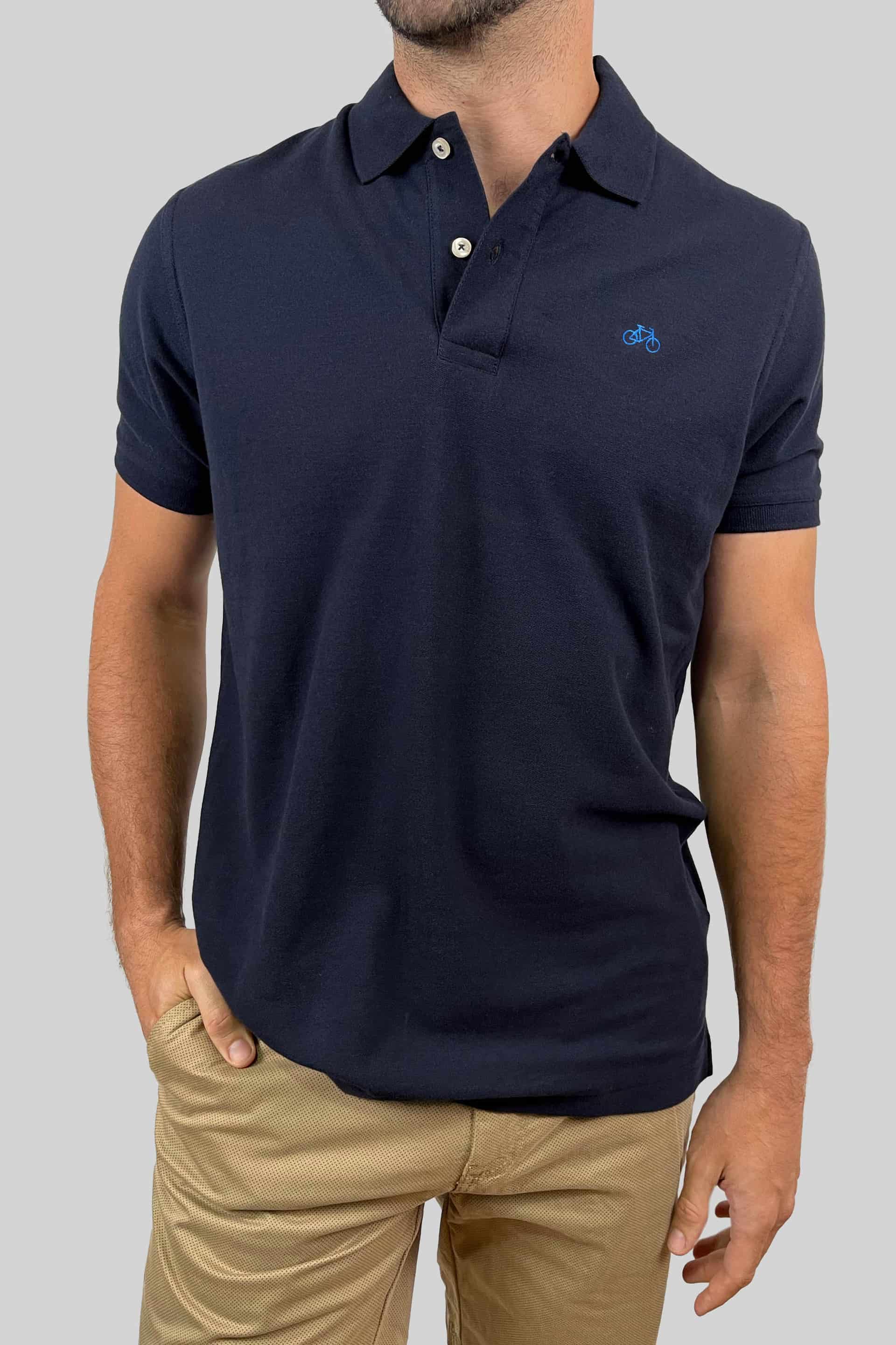 POLO MANGA CORTA NAVY - miniatura 1