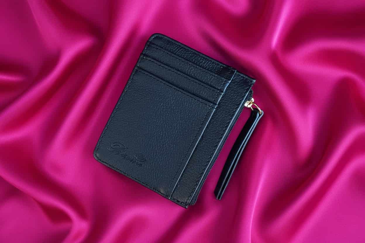 Card holder  cuero puro negro  bésame - miniatura 2