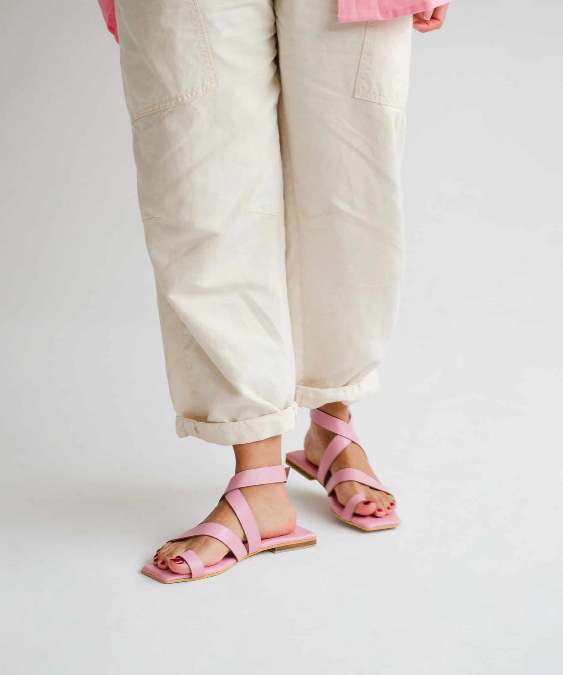 The Cora Sandal - Pink Lemonade - miniatura 4