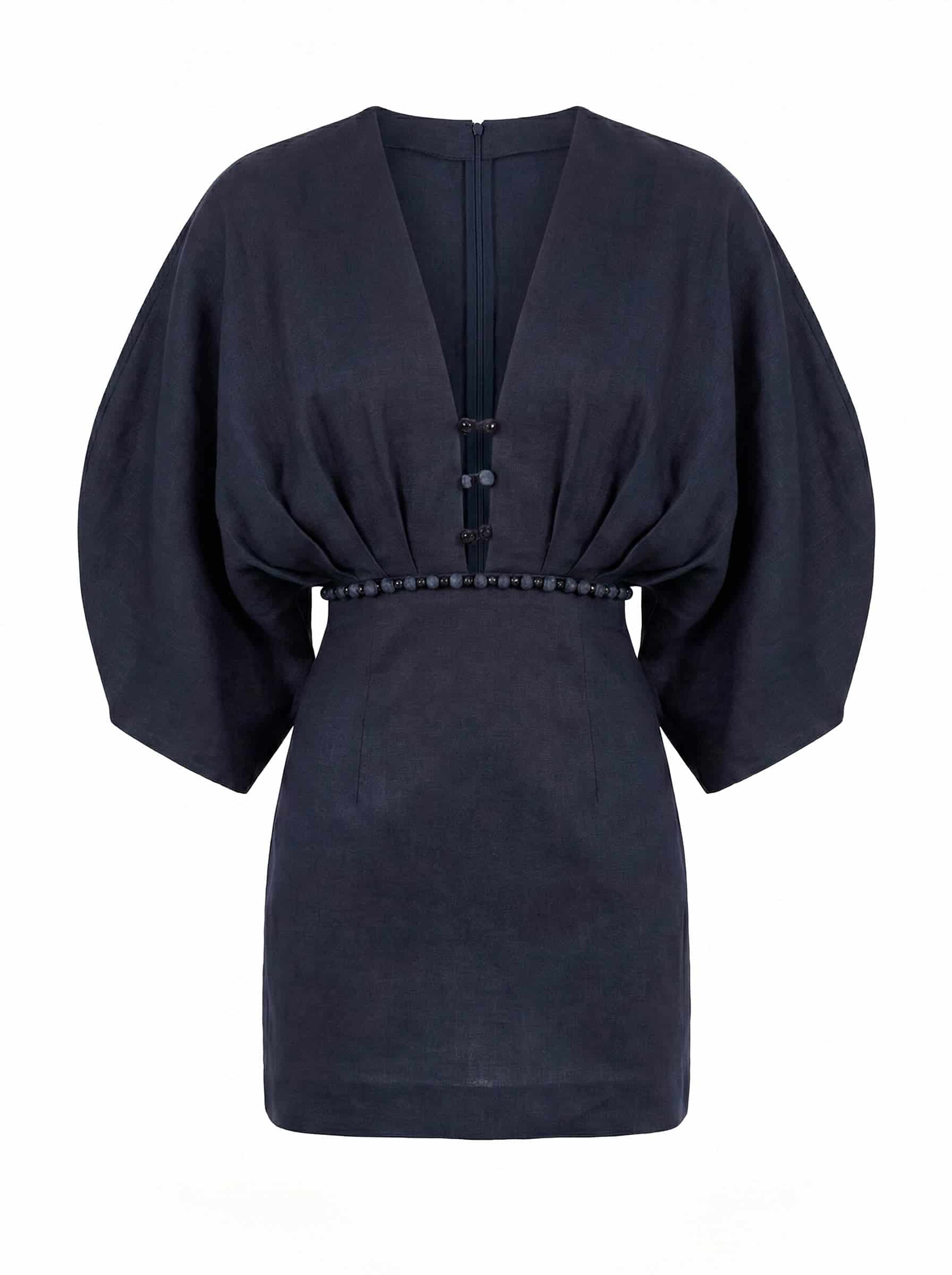 ABELLA DRESS NAVY - miniatura 1